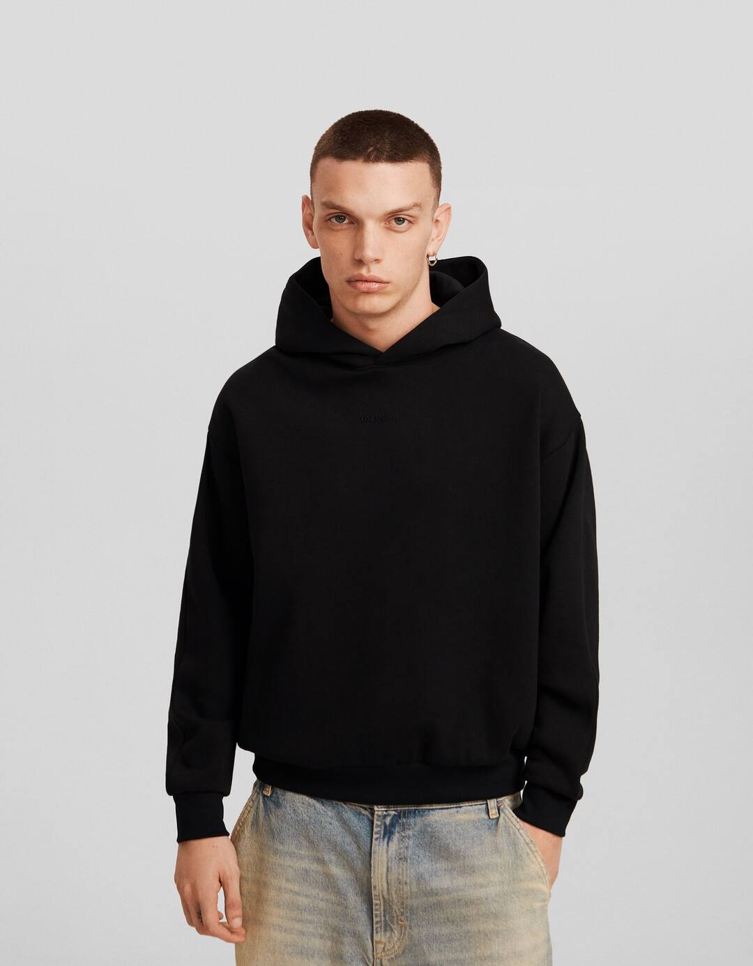Boxy fit hoodie