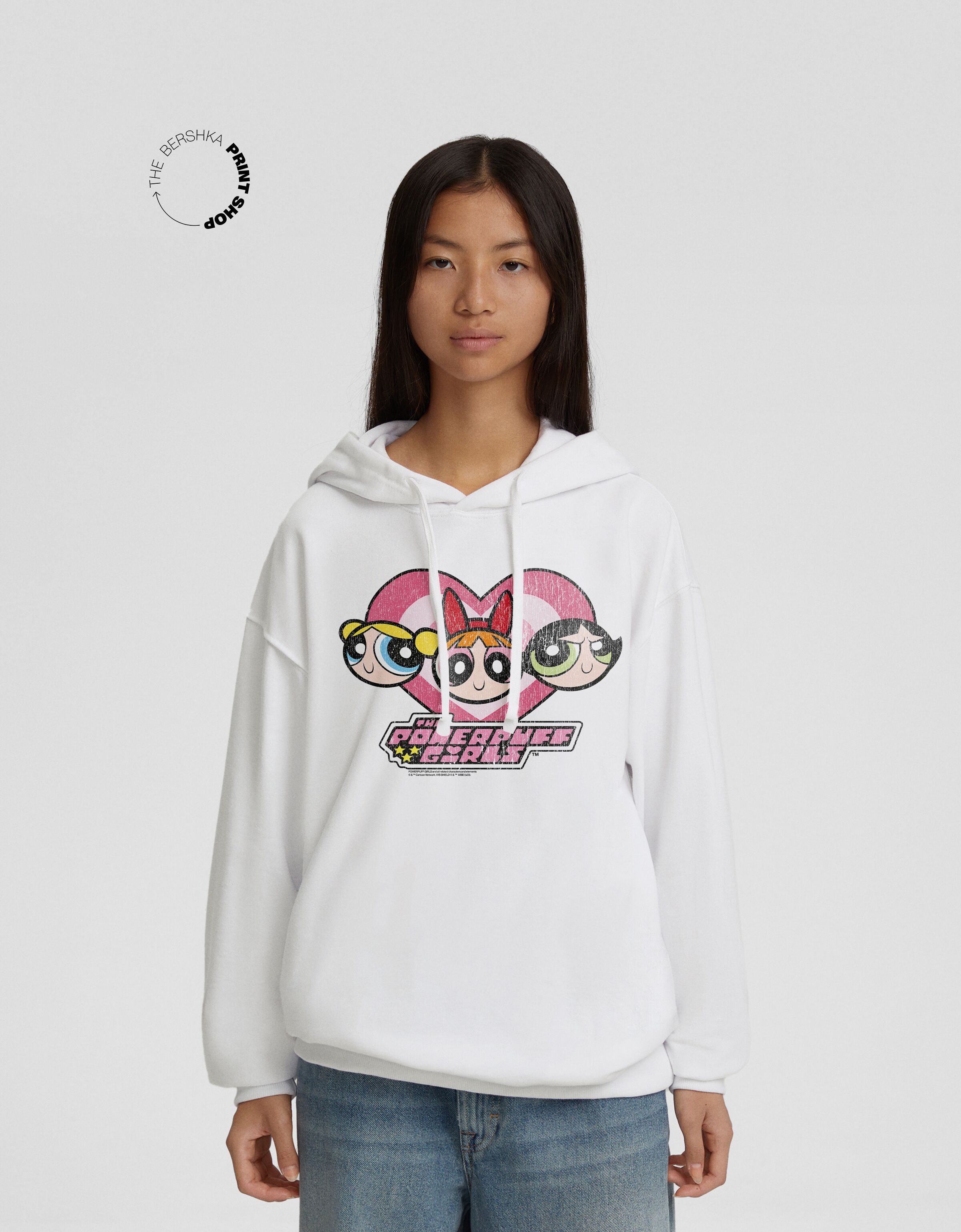 Bershka powerpuff girl sweatshirt cheap