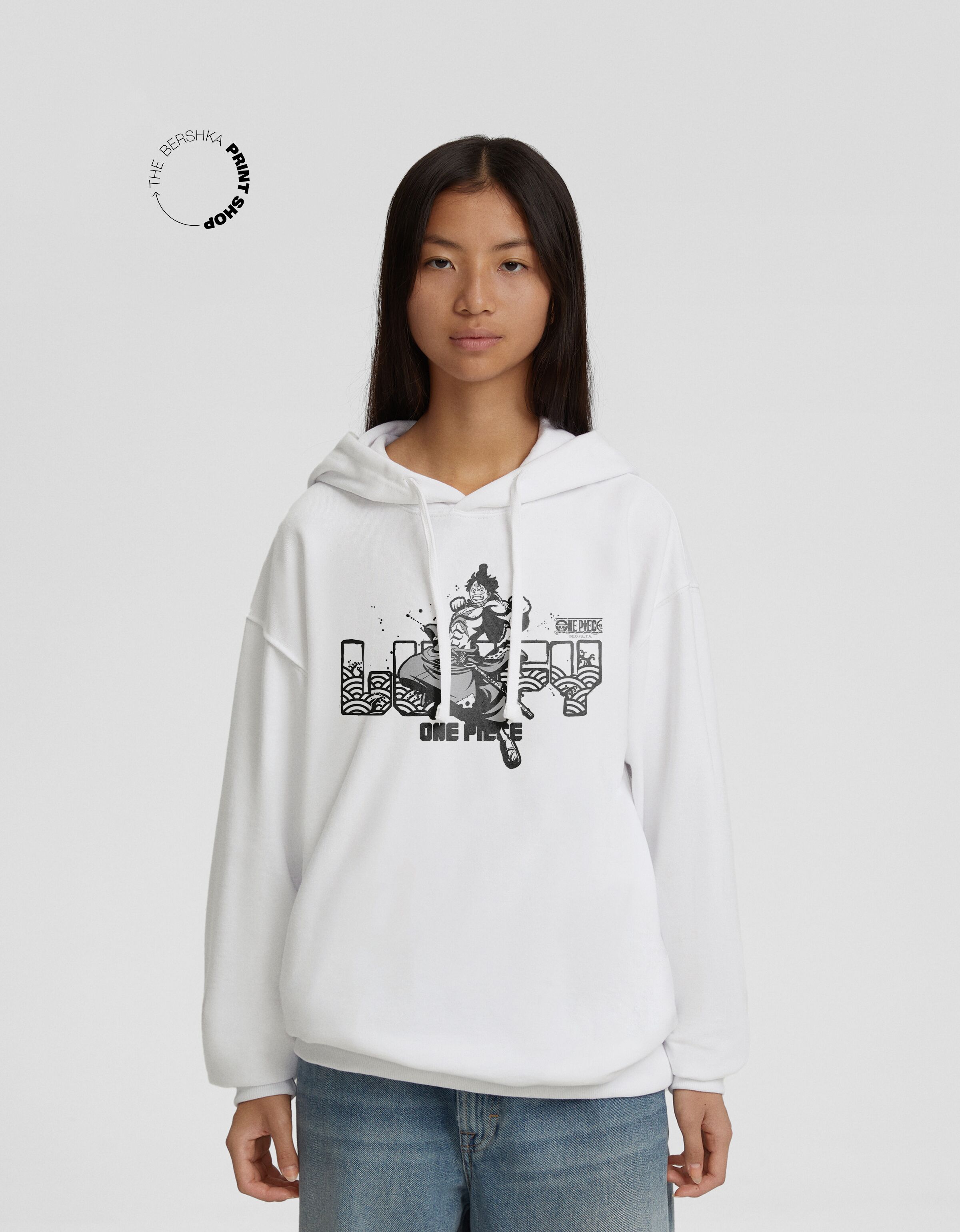 Felpa oversize bershka on sale