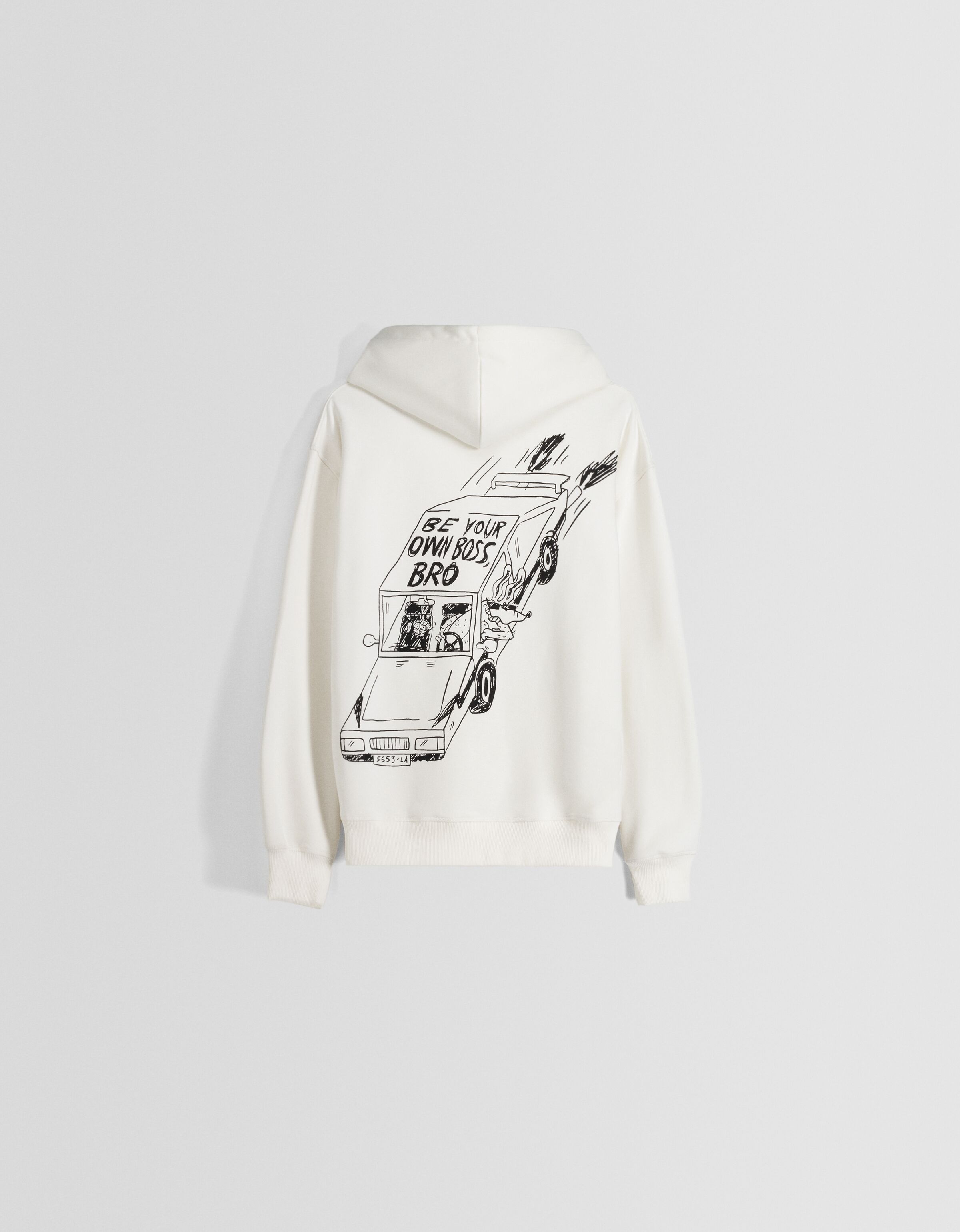 Bershka sudadera rey online leon