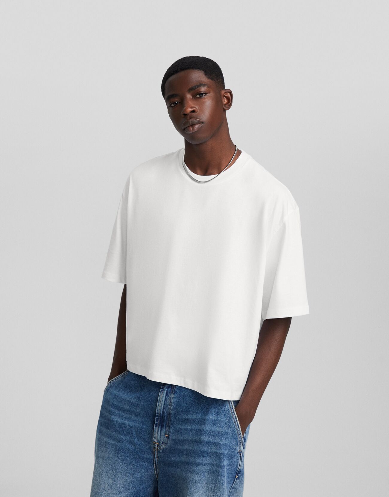 Playeras de bershka para hombre store