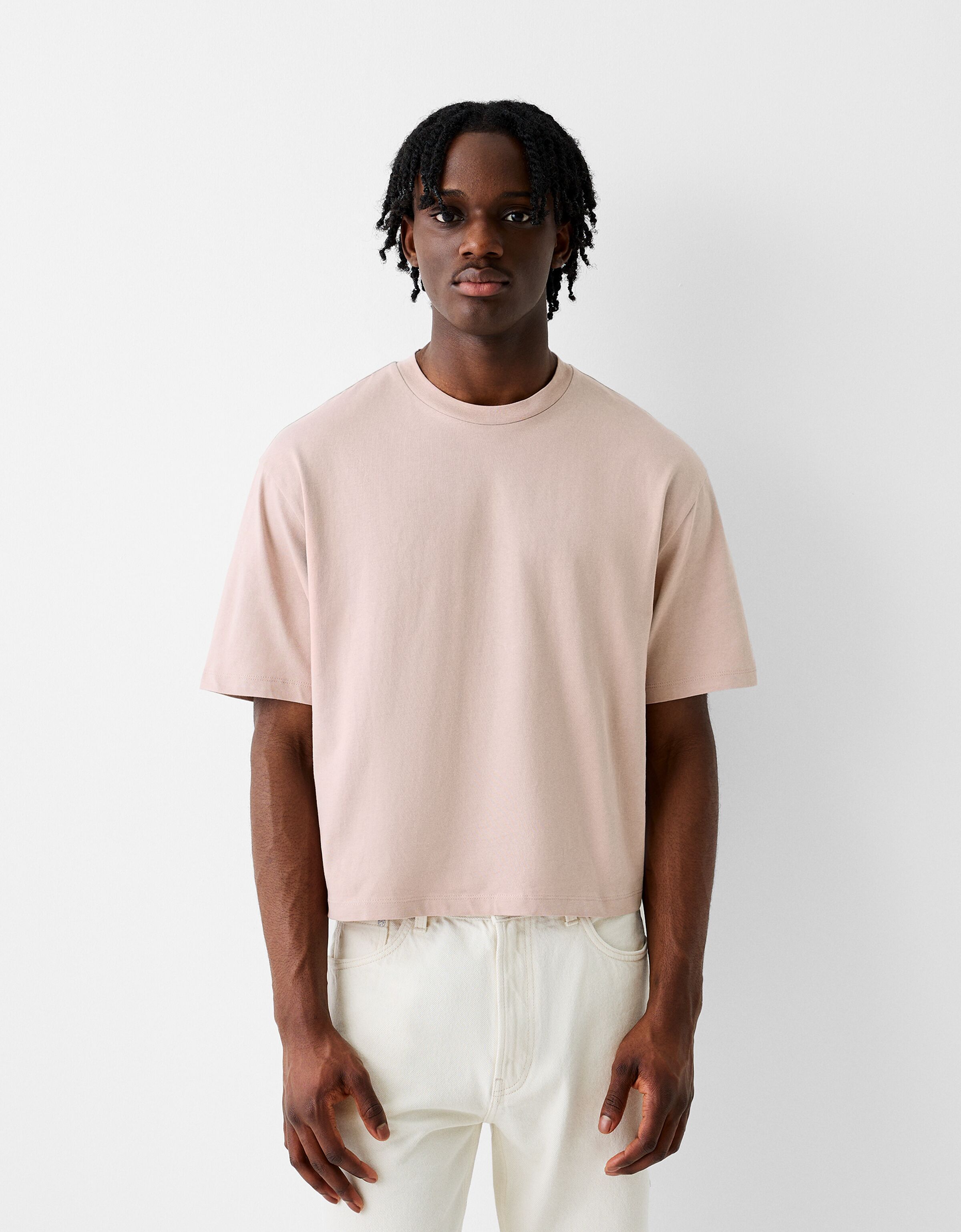 Camisetas bershka store hombre 2019