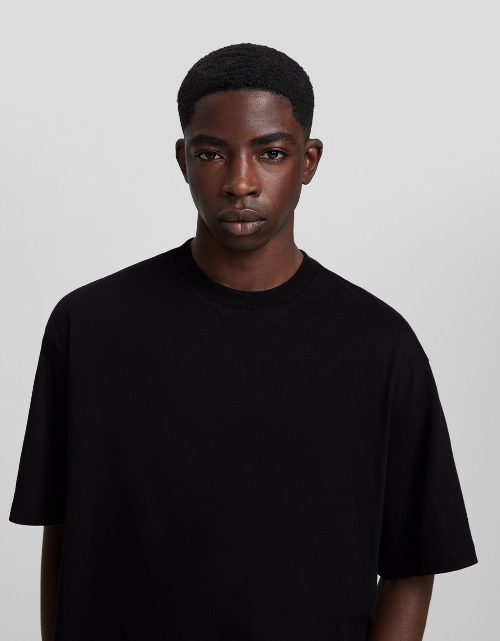 Boxy fit short sleeve Tshirt Men Bershka