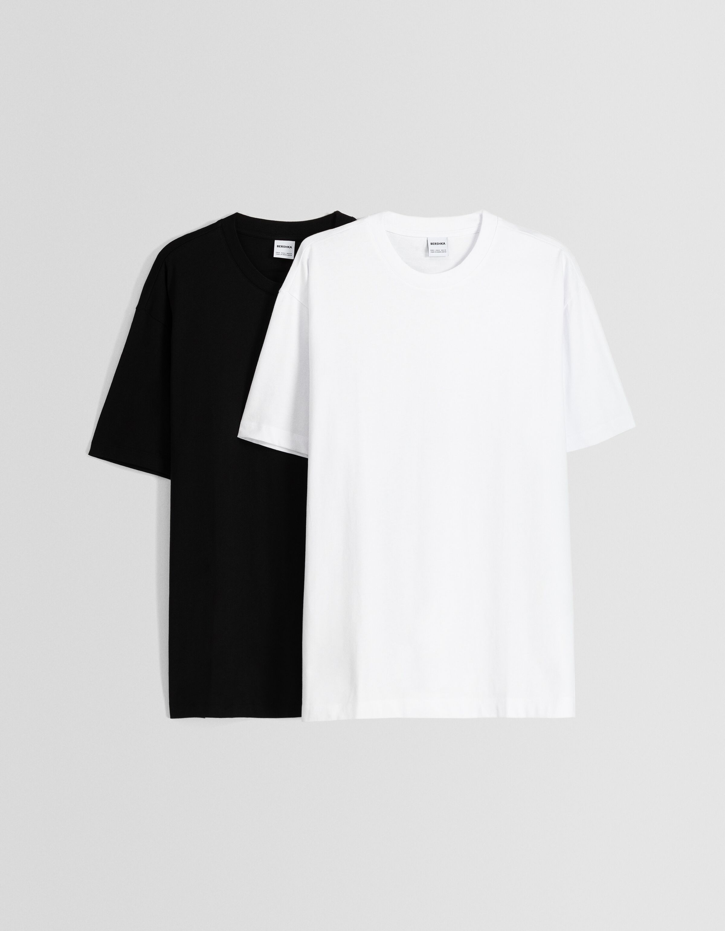 Camisetas oversize hombre outlet bershka