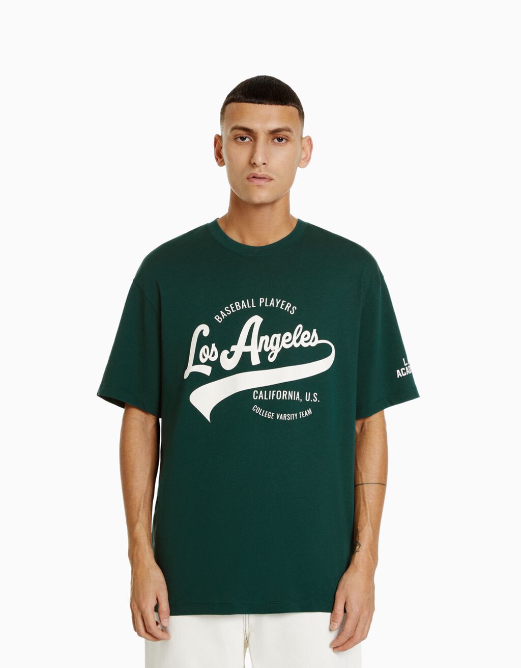 Camiseta angeles bershka new arrivals