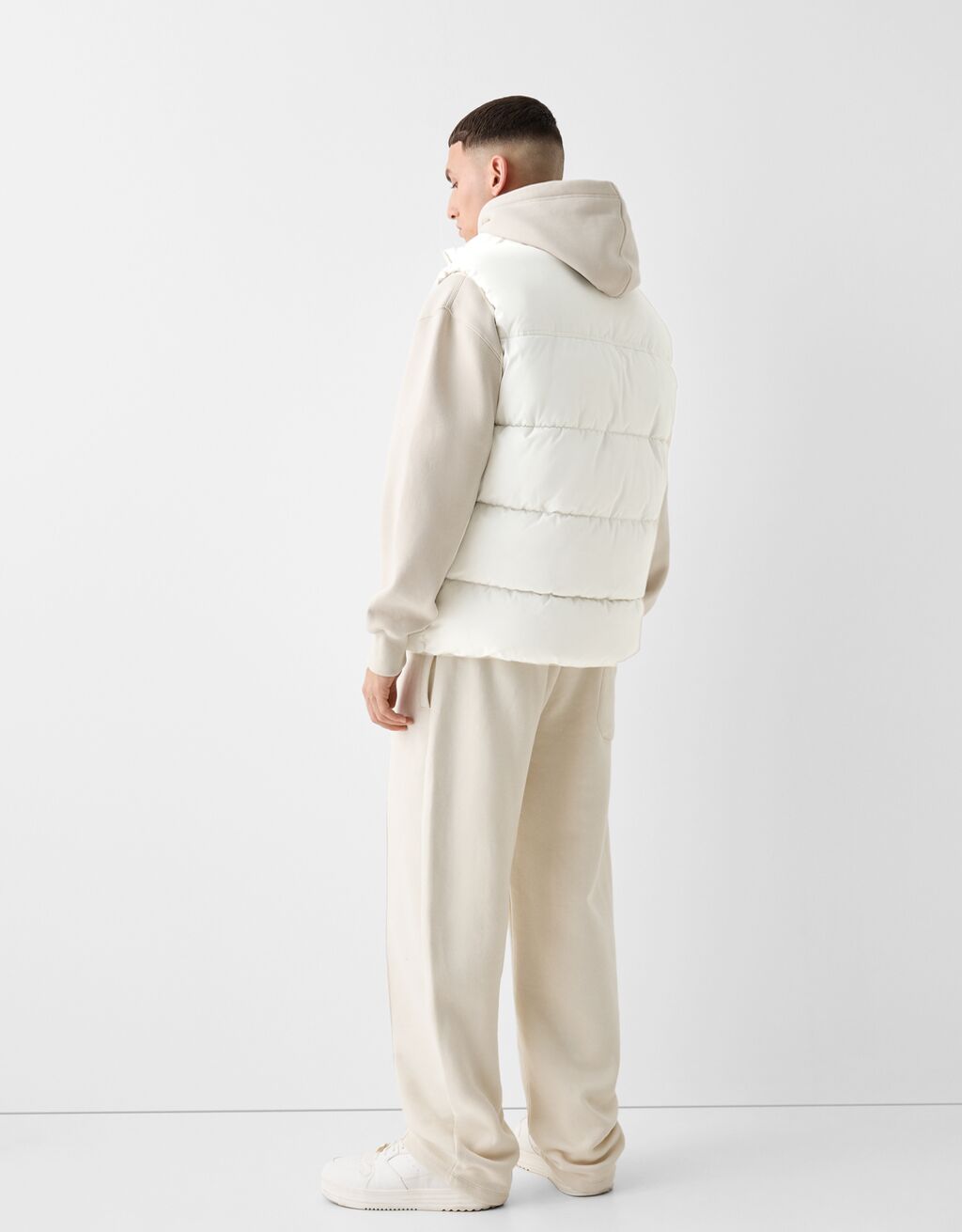 Doudoune blanche bershka 2025