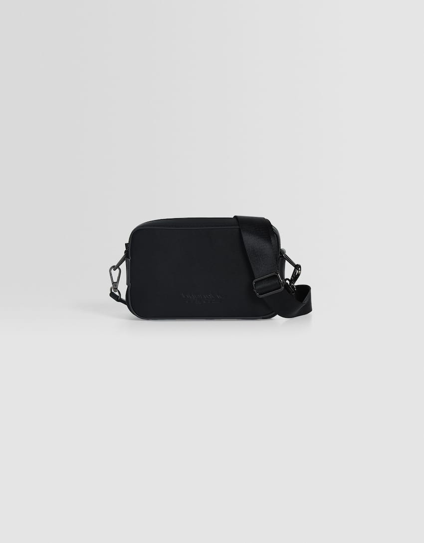 Rigid crossbody bag-Black-0