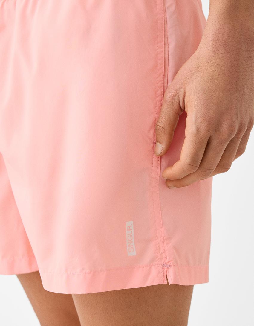 Korte zwembroek-Roos-6