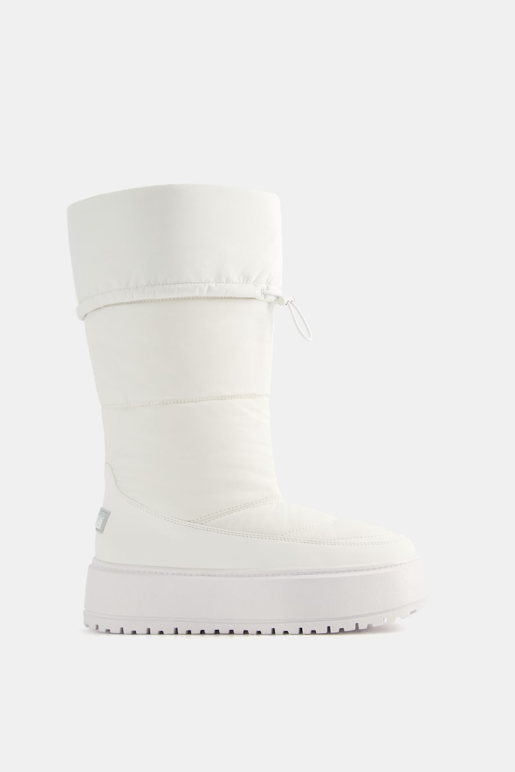 Quilted platform boots Ski Collection