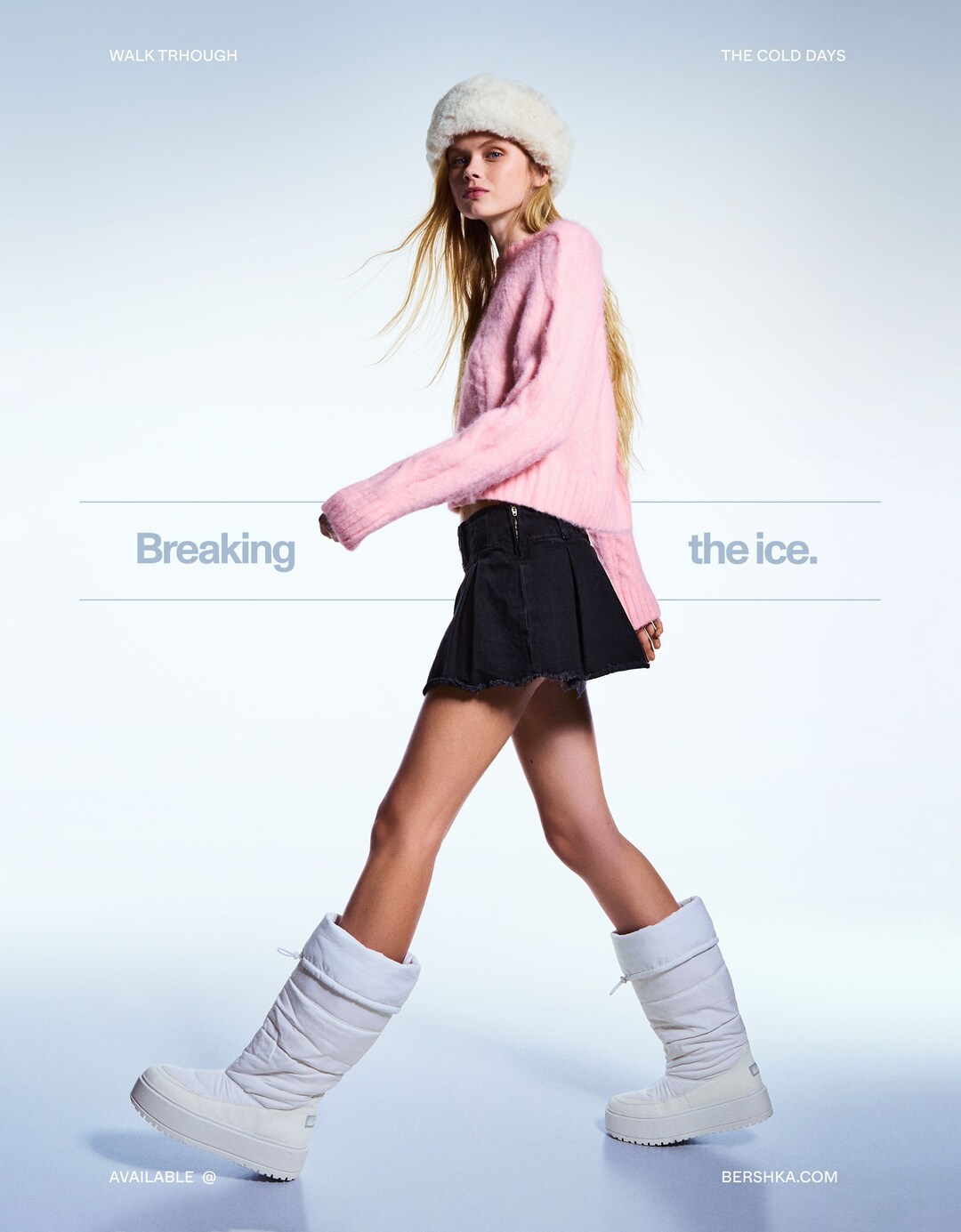 Quilted platform boots Ski Collection