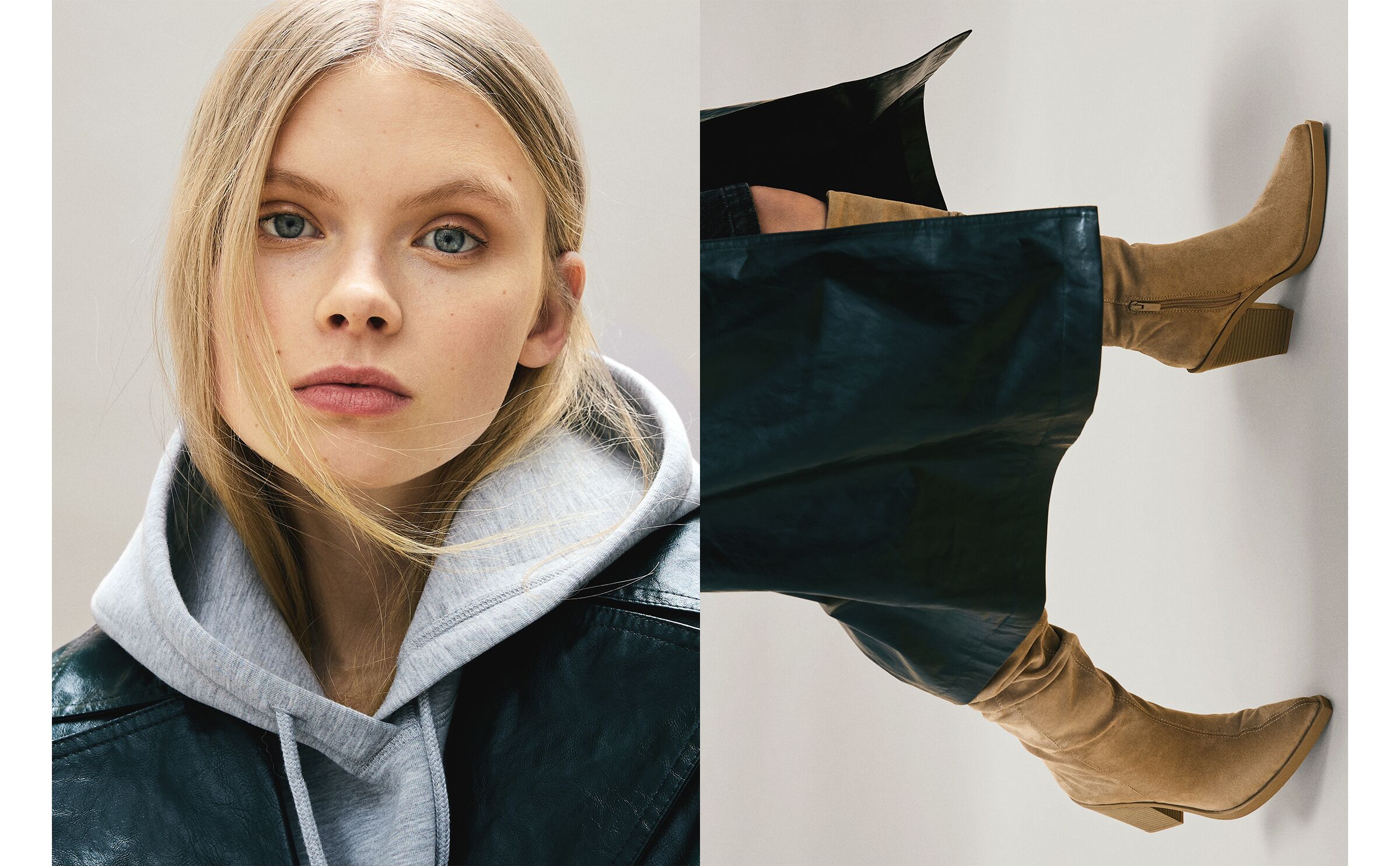 Botas de clearance agua mujer bershka