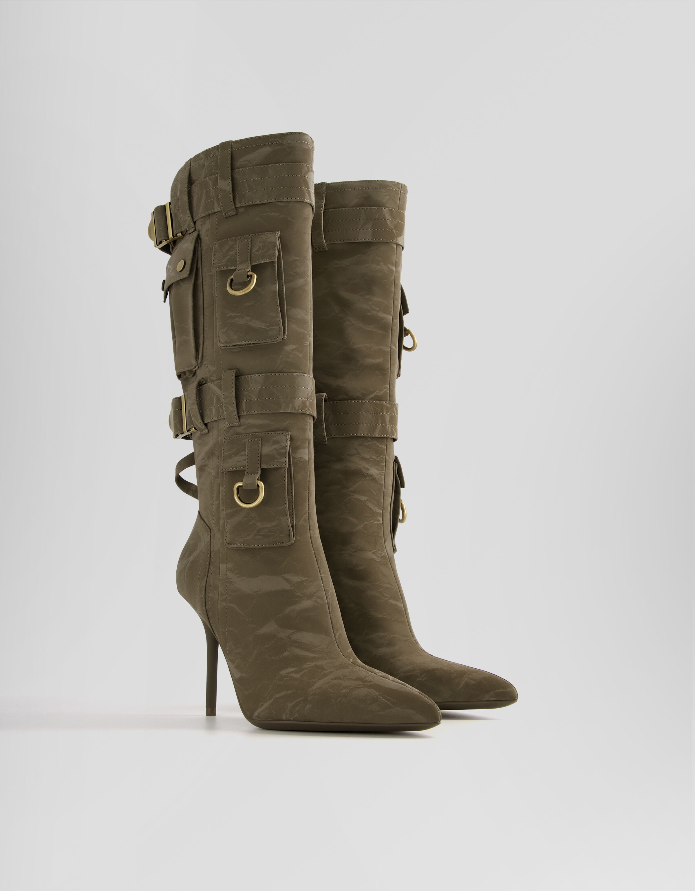 Bershka over the knee boots clearance
