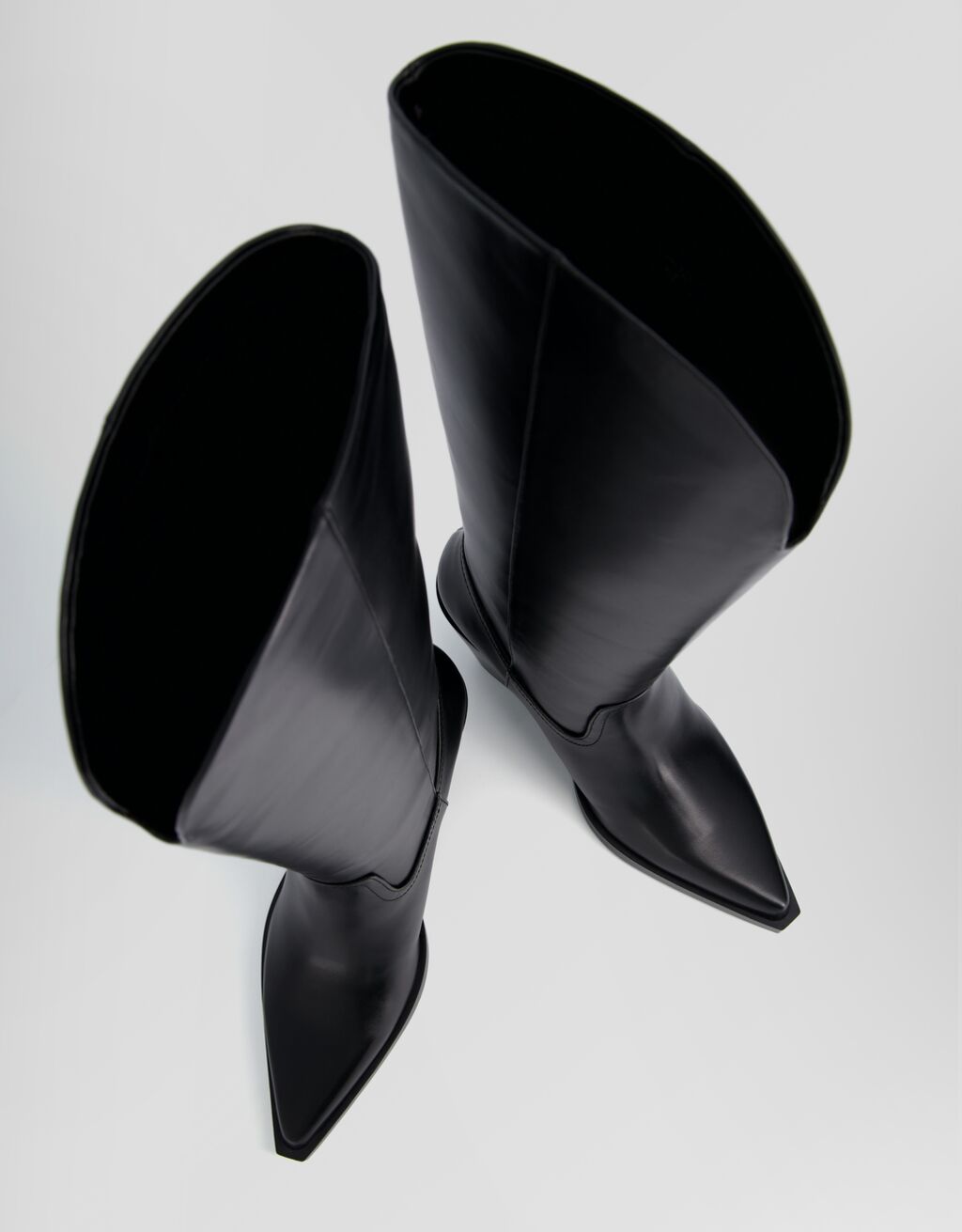 Bottes cowboy à talon-Noir-4