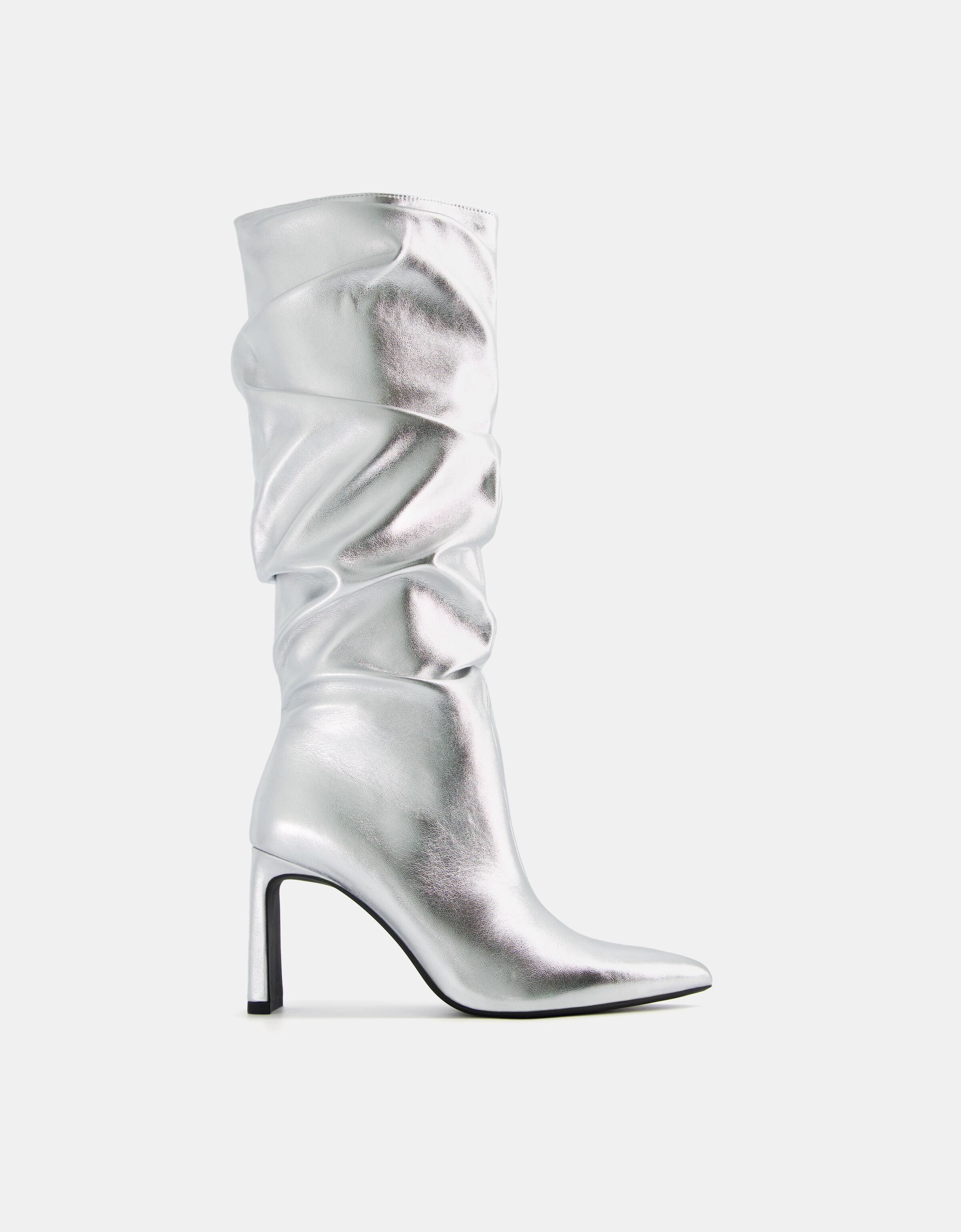 Botines blancos mujer discount bershka