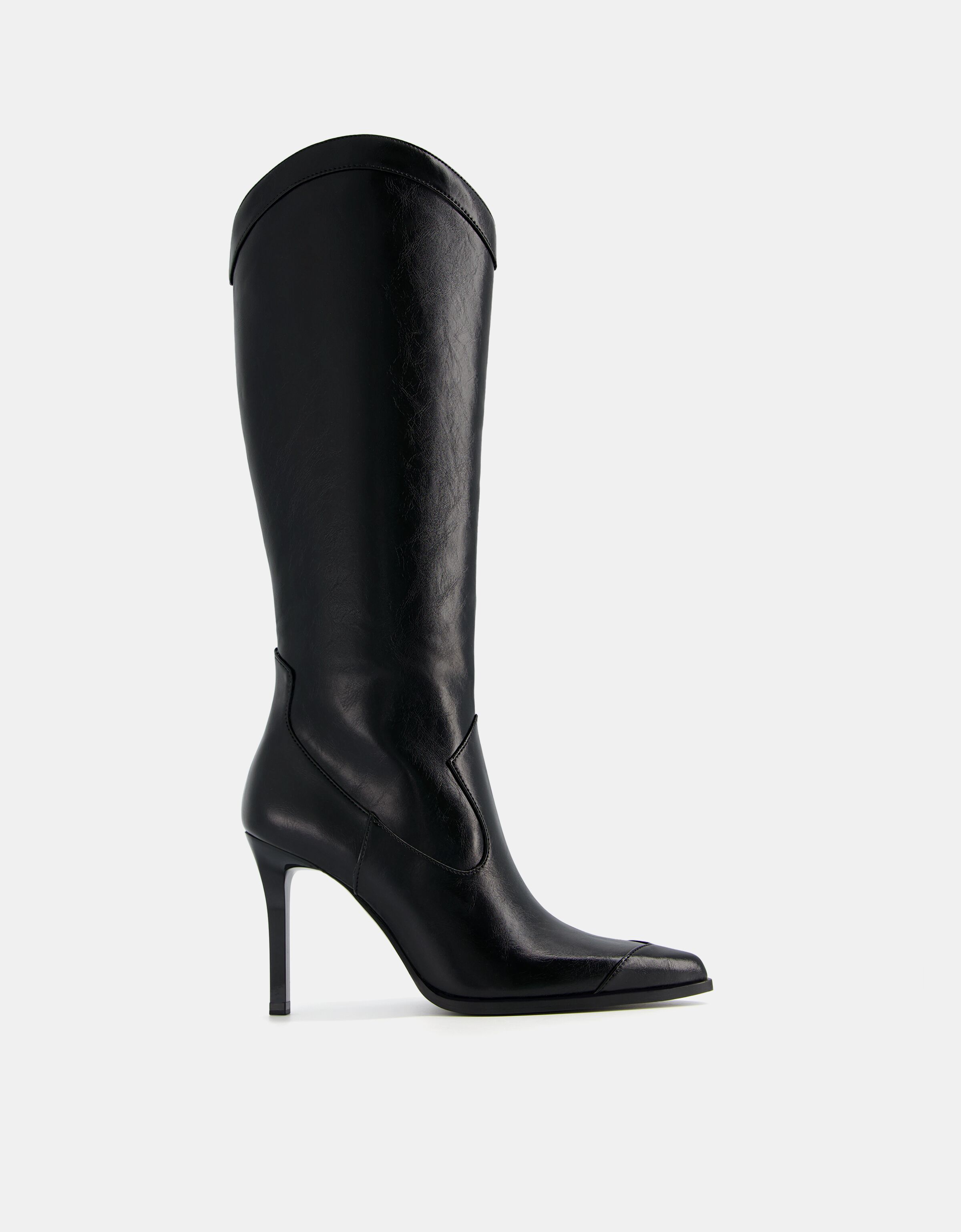 Botas largas store negras bershka