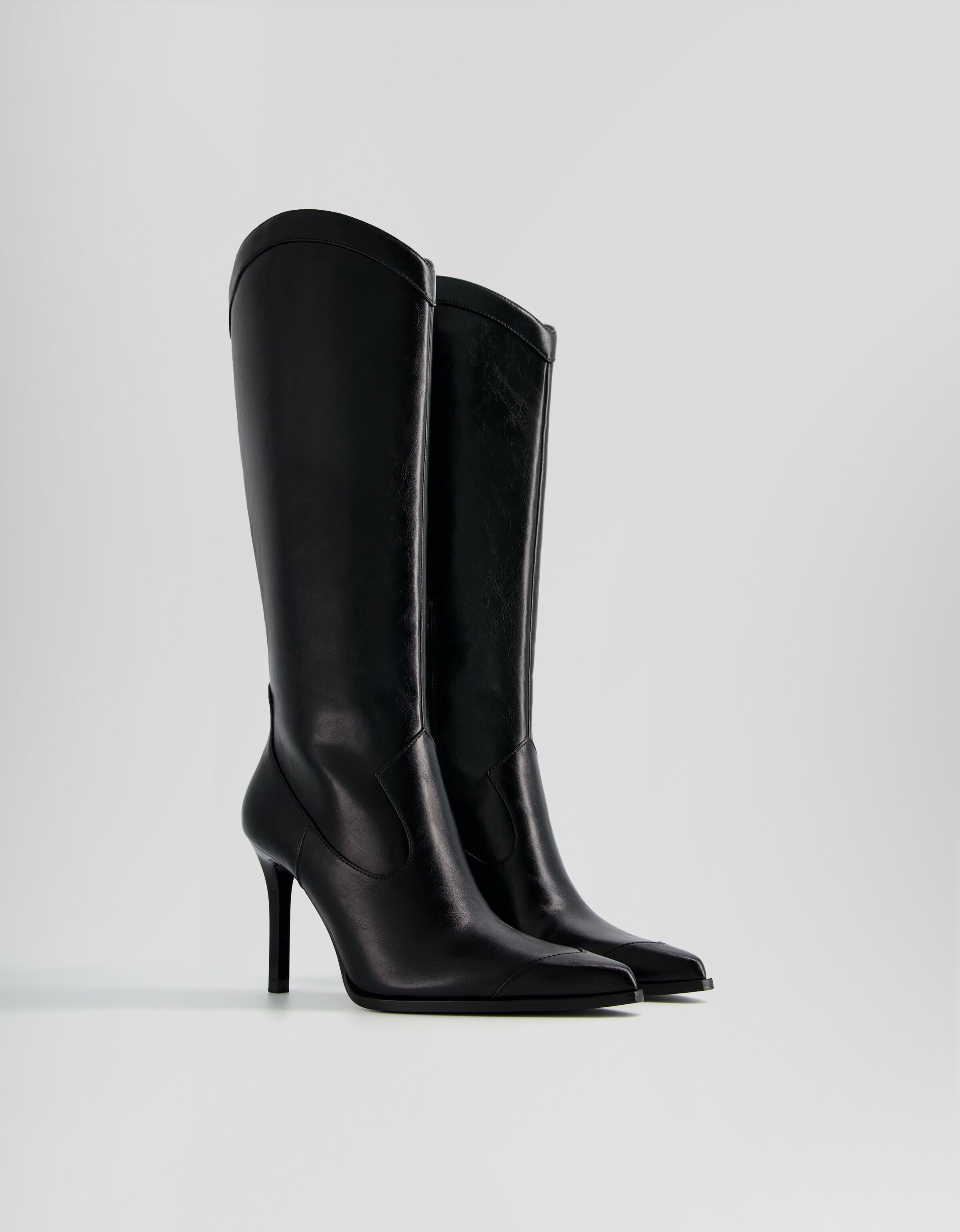 Stiletto cowboy boots top