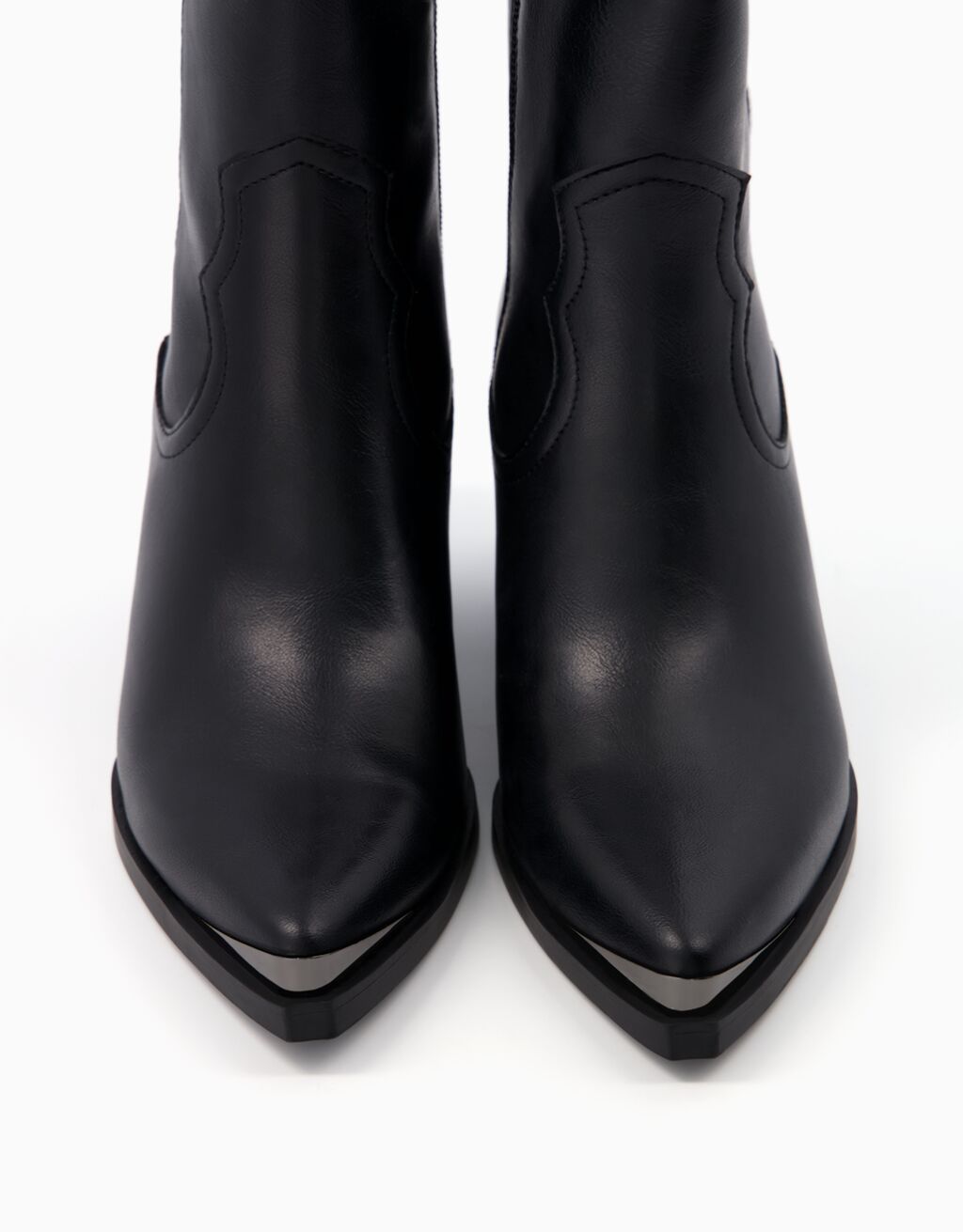 Metallic boots on sale