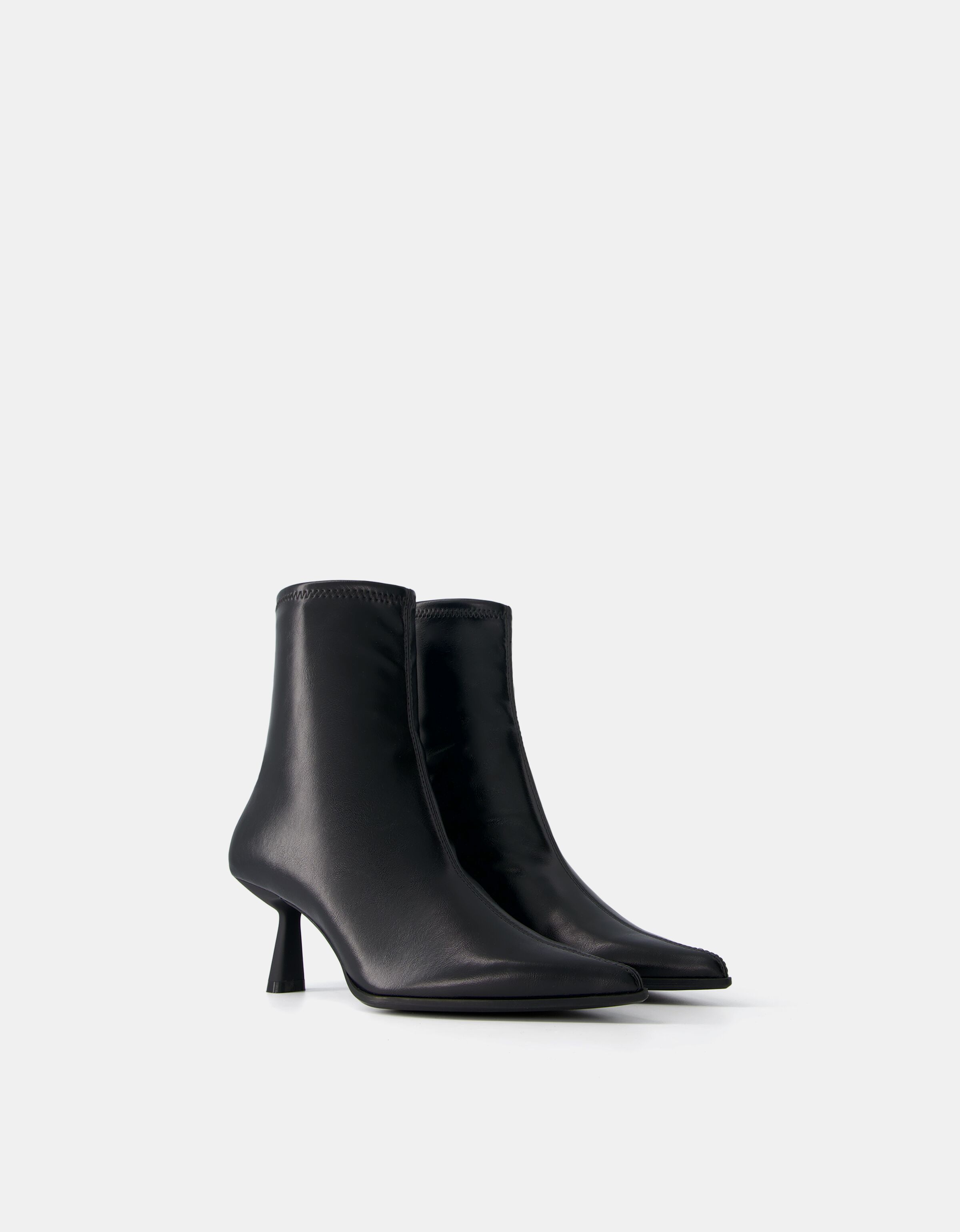 Kitten heel ankle boots Boots and Ankle Boots Women Bershka