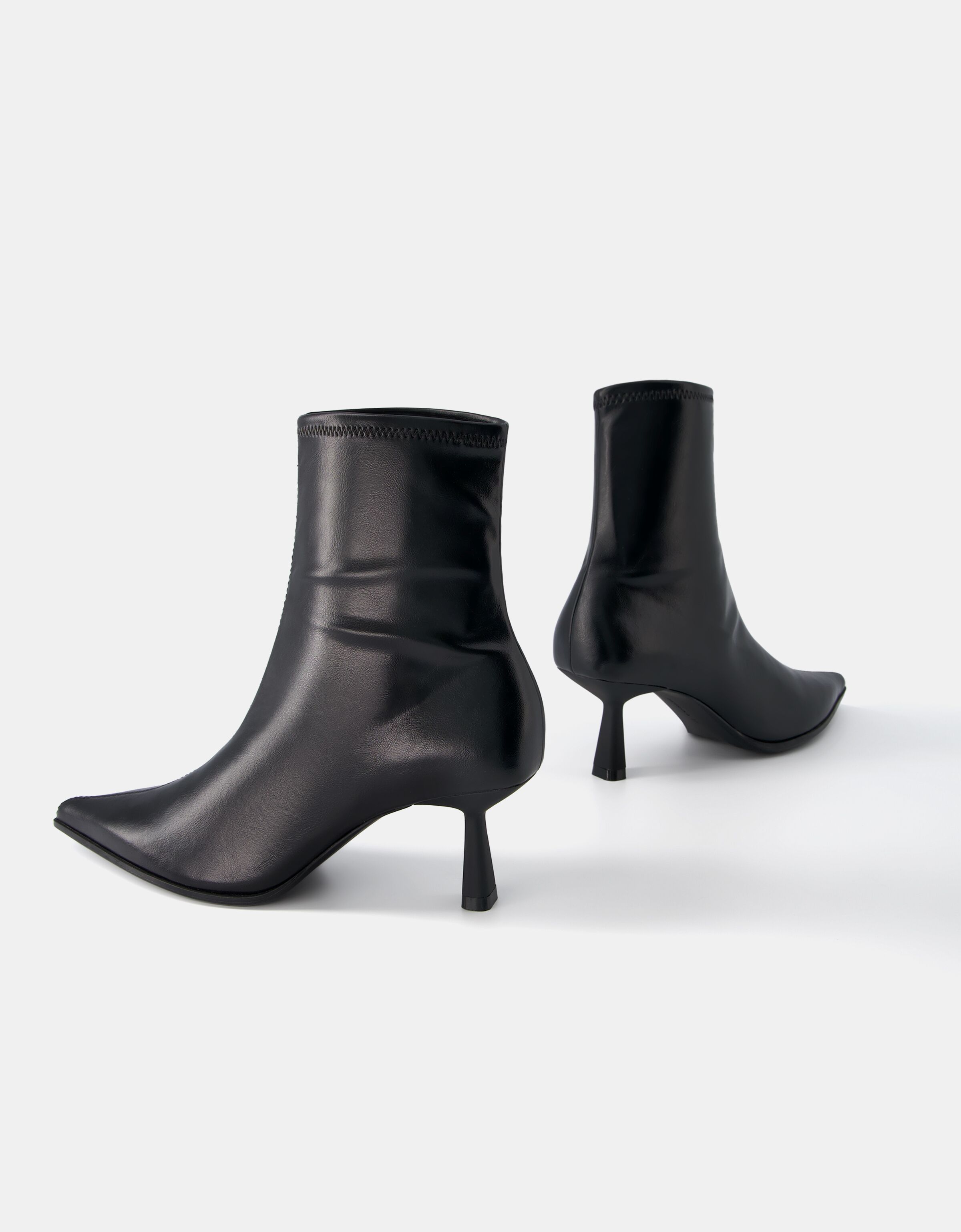 Kitten heel ankle boots Boots and Ankle Boots Women Bershka