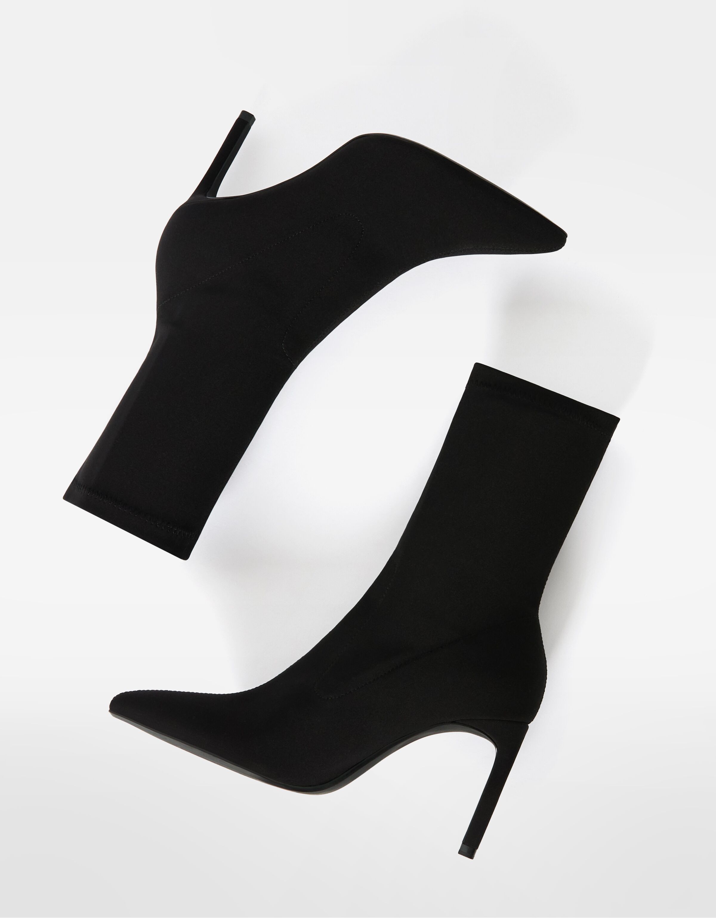 Fitted high heel ankle boots Women Bershka