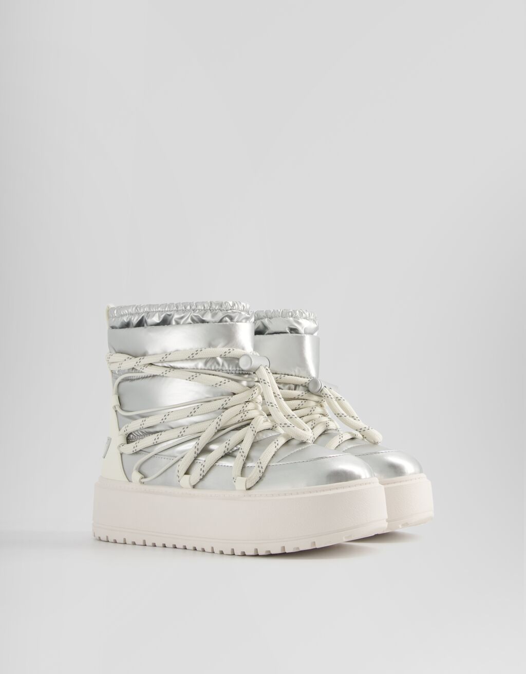 Quilted platform ankle boots Ski Collection