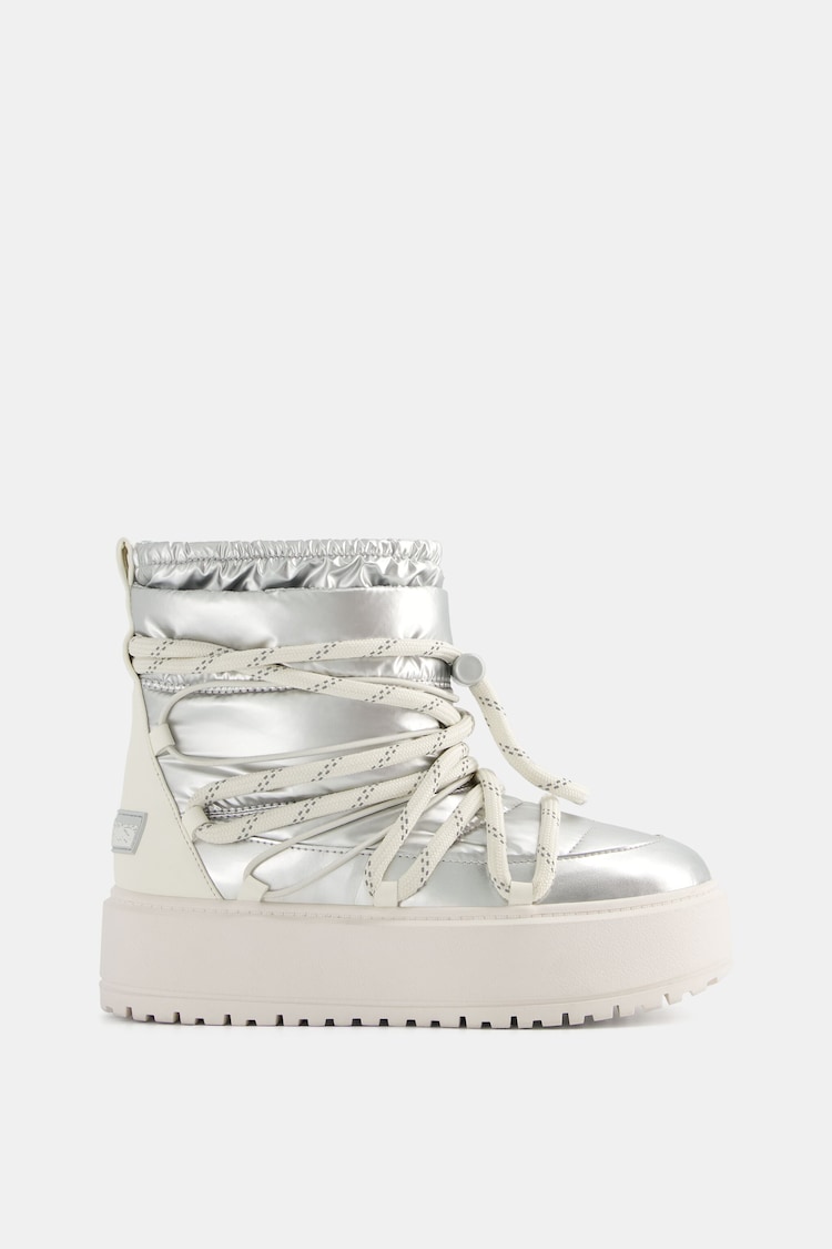 Quilted platform ankle boots Ski Collection