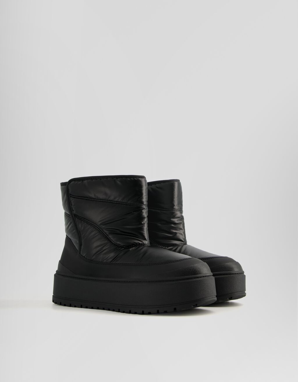 Bottines plateforme deals bershka