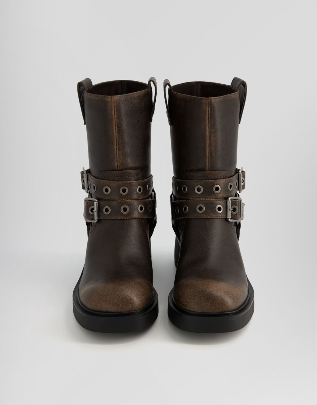 bershka biker boots