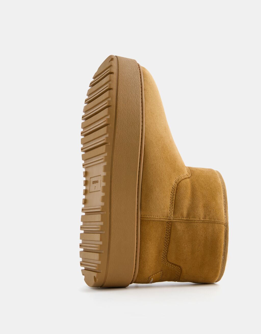 bershka platform ankle boots