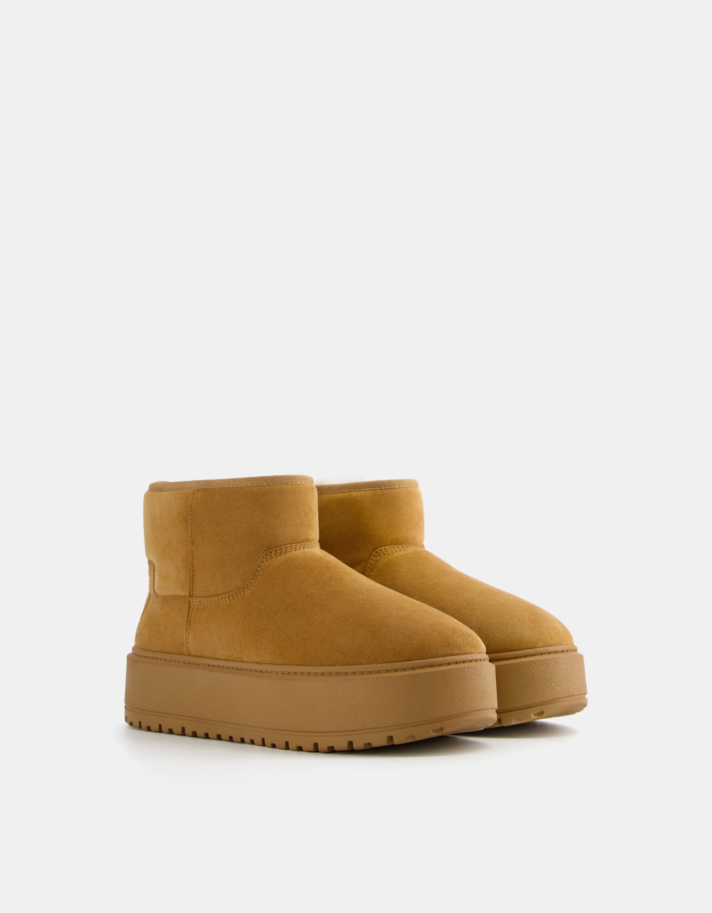 Bershka platform ankle boots hotsell