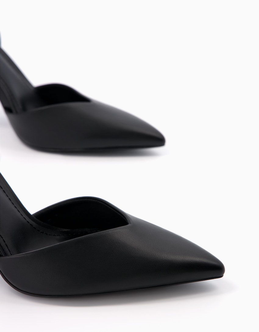 Heeled slingback strap shoes - Women | Bershka