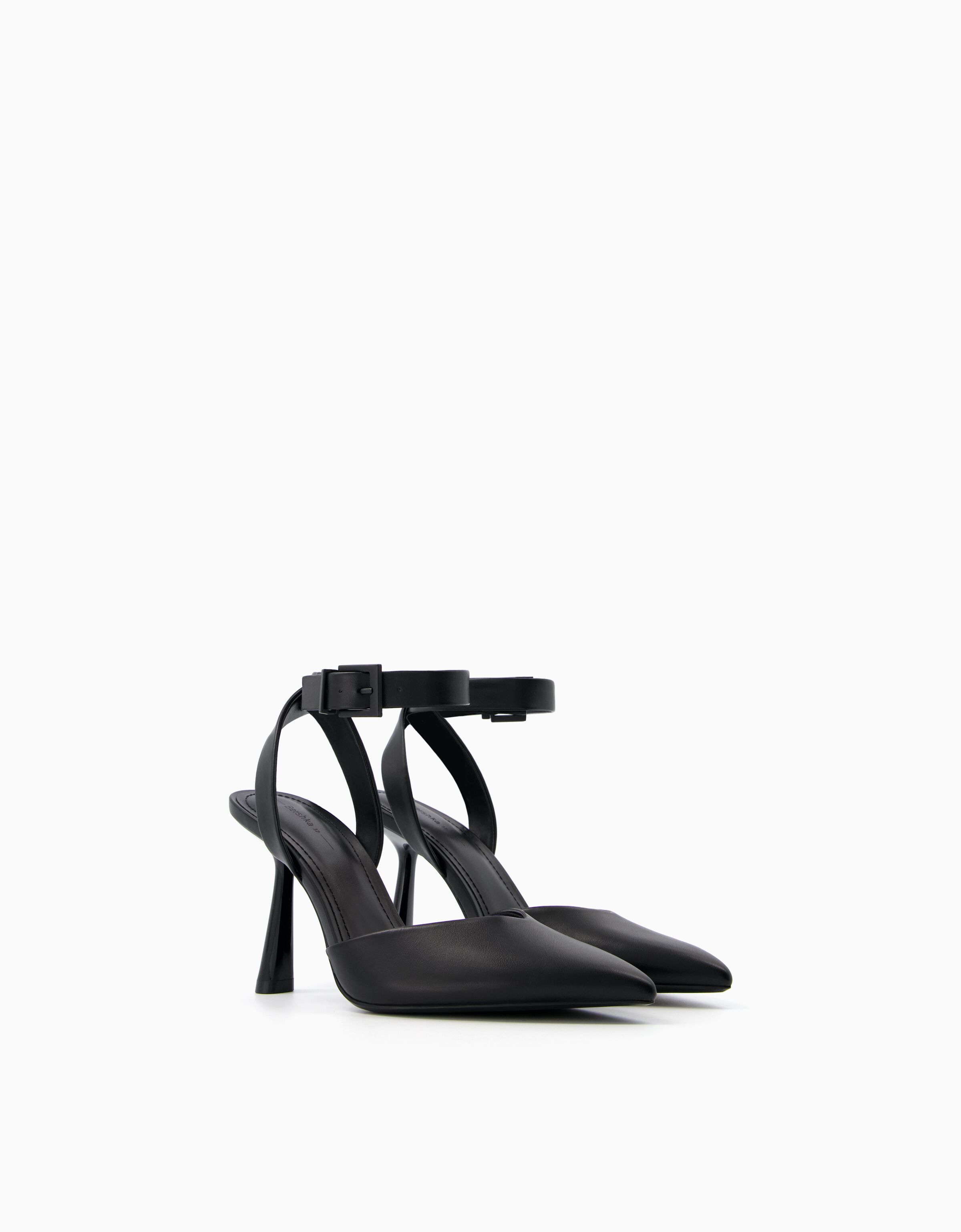 Open toe slingback heels online