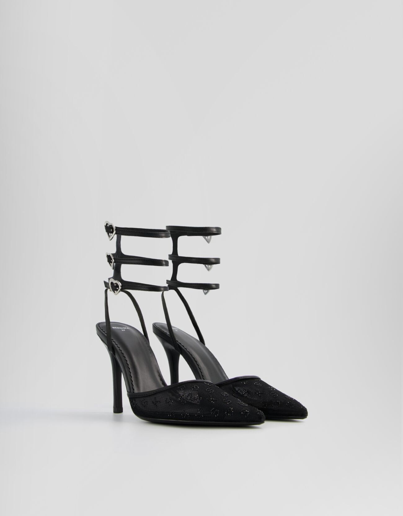 Bershka black hotsell heels