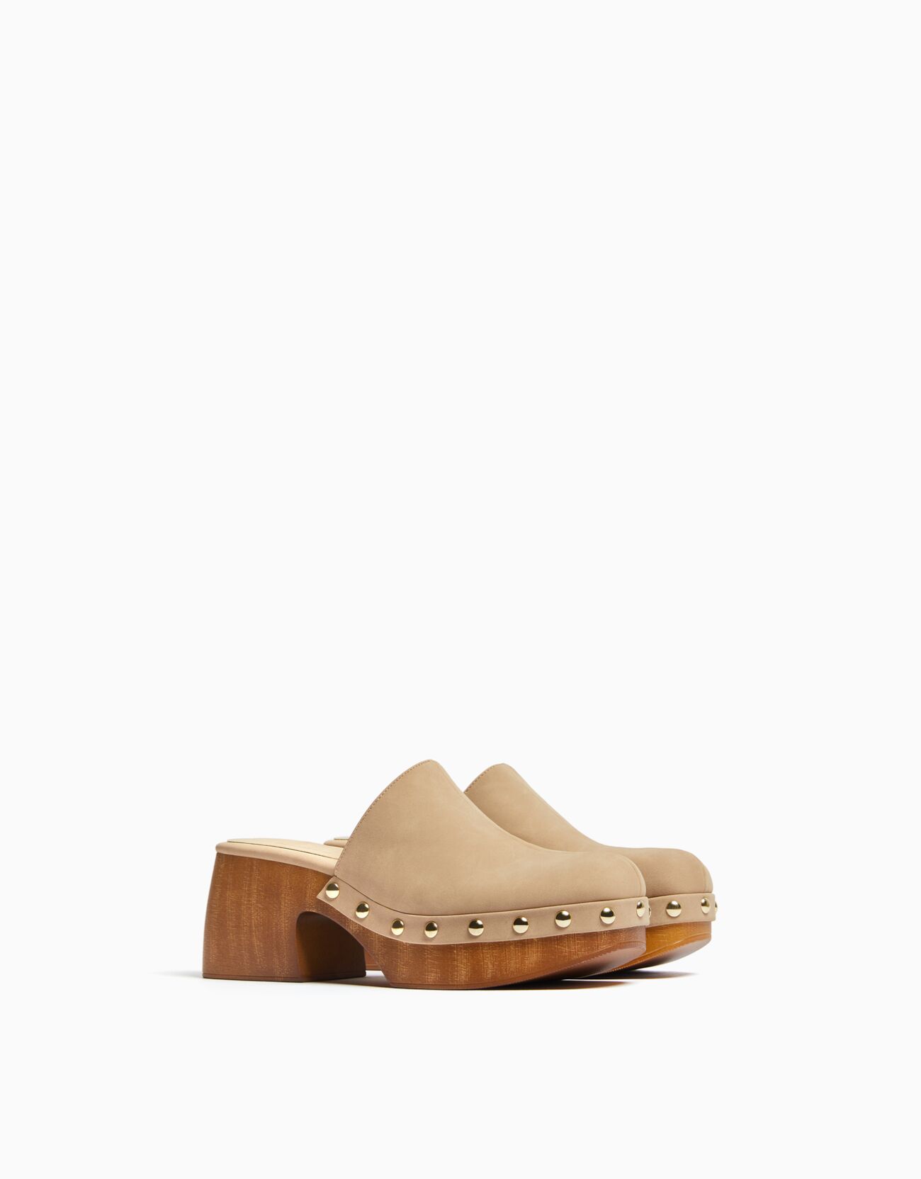 Studded clogs on sale