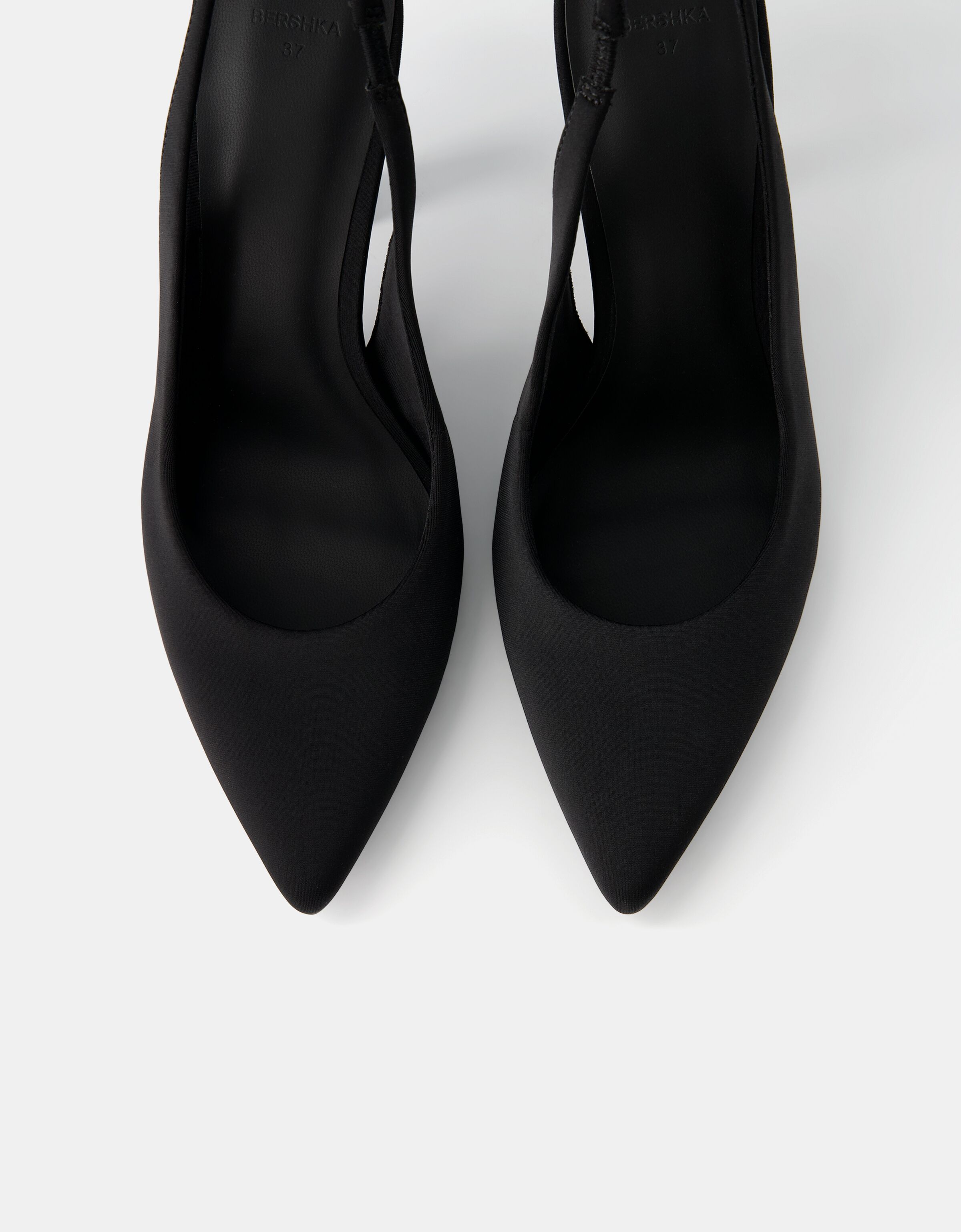 Bershka black heels on sale