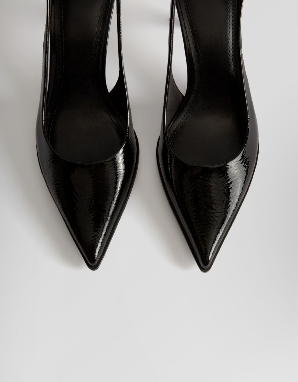 Kitten-heel slingback shoes - Women | Bershka