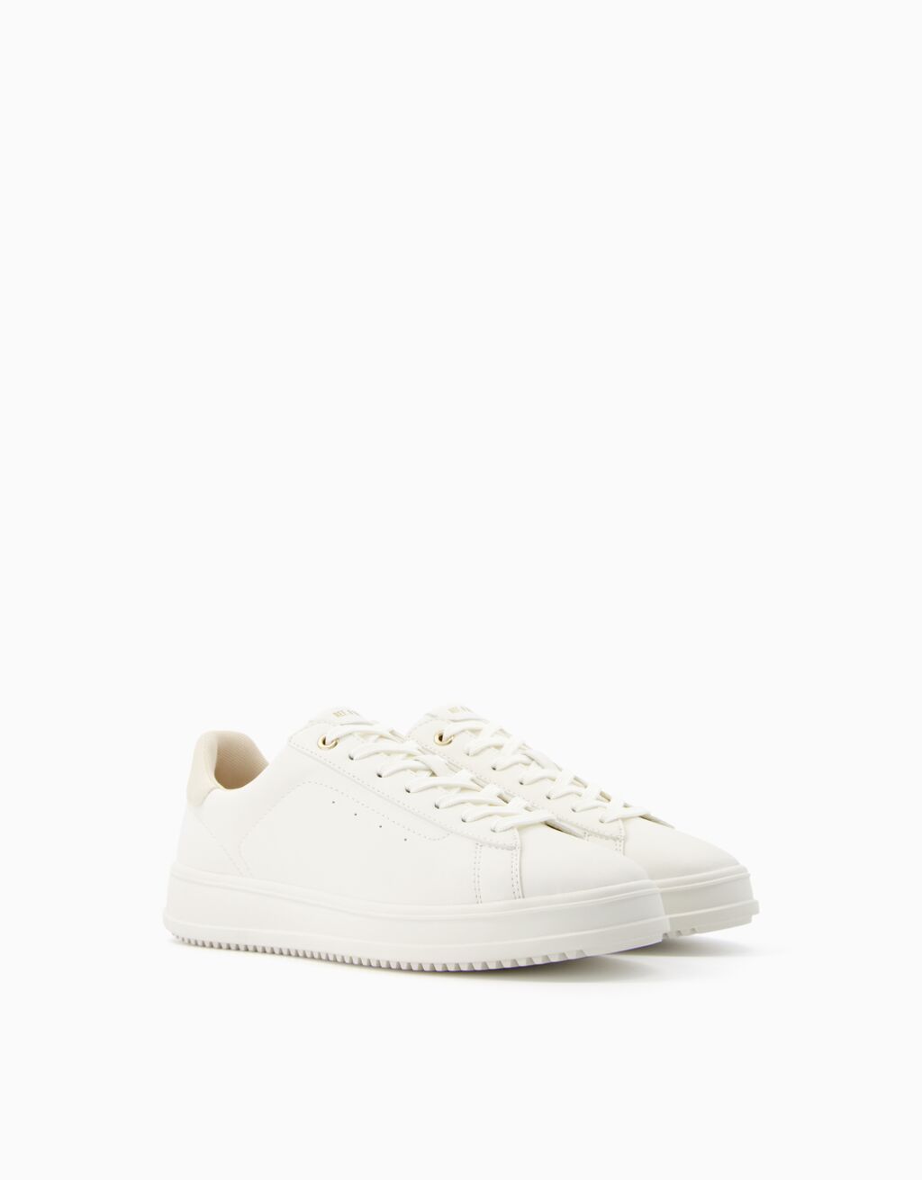 Basket blanche femme bershka cheap