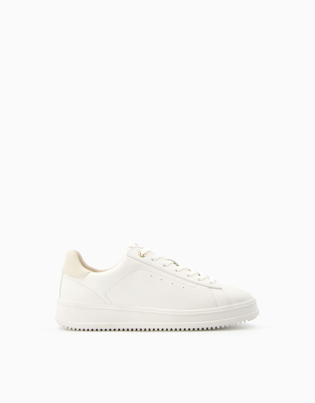 Contrast trainers-WHITE-4