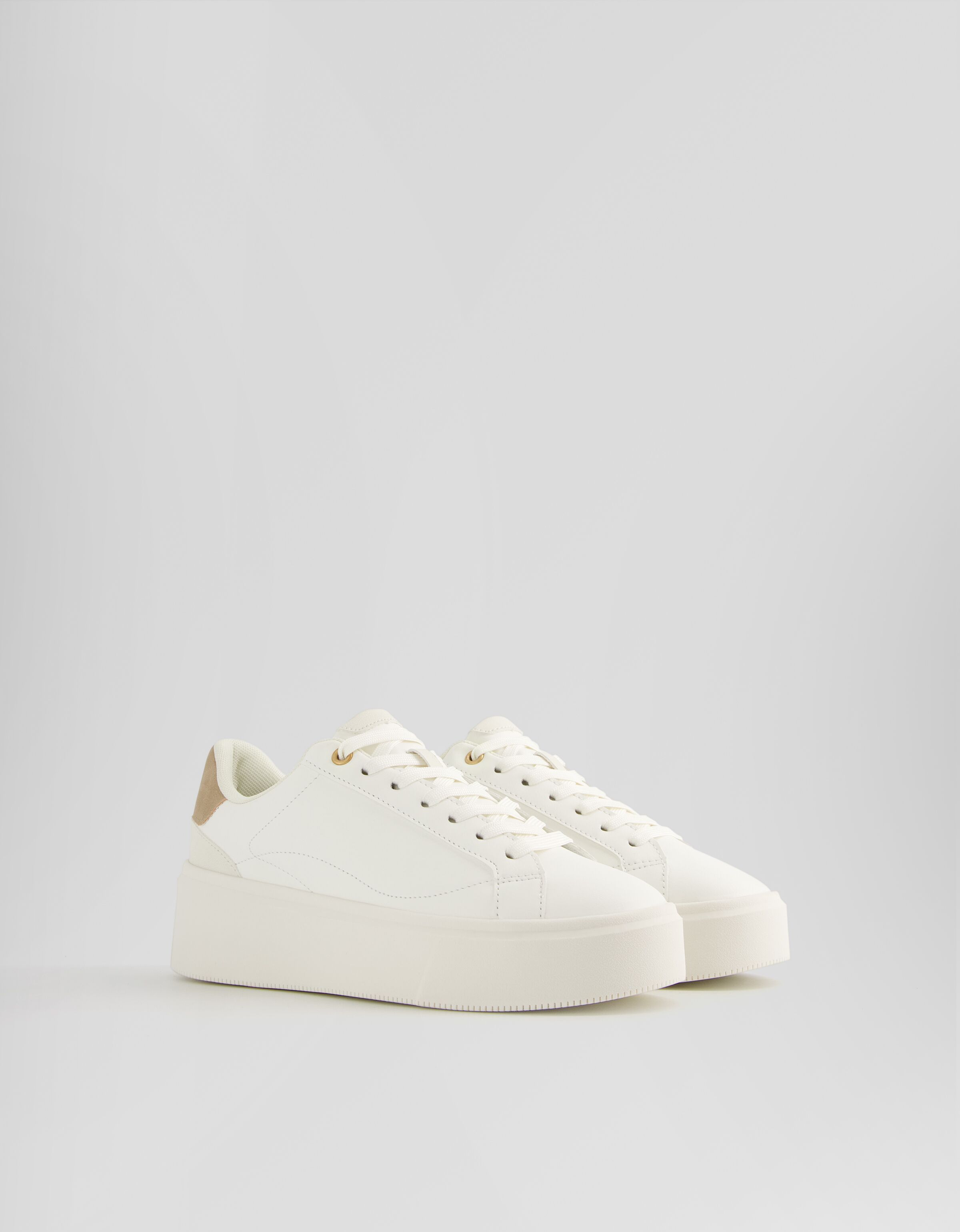 Bershka platform trainers sales