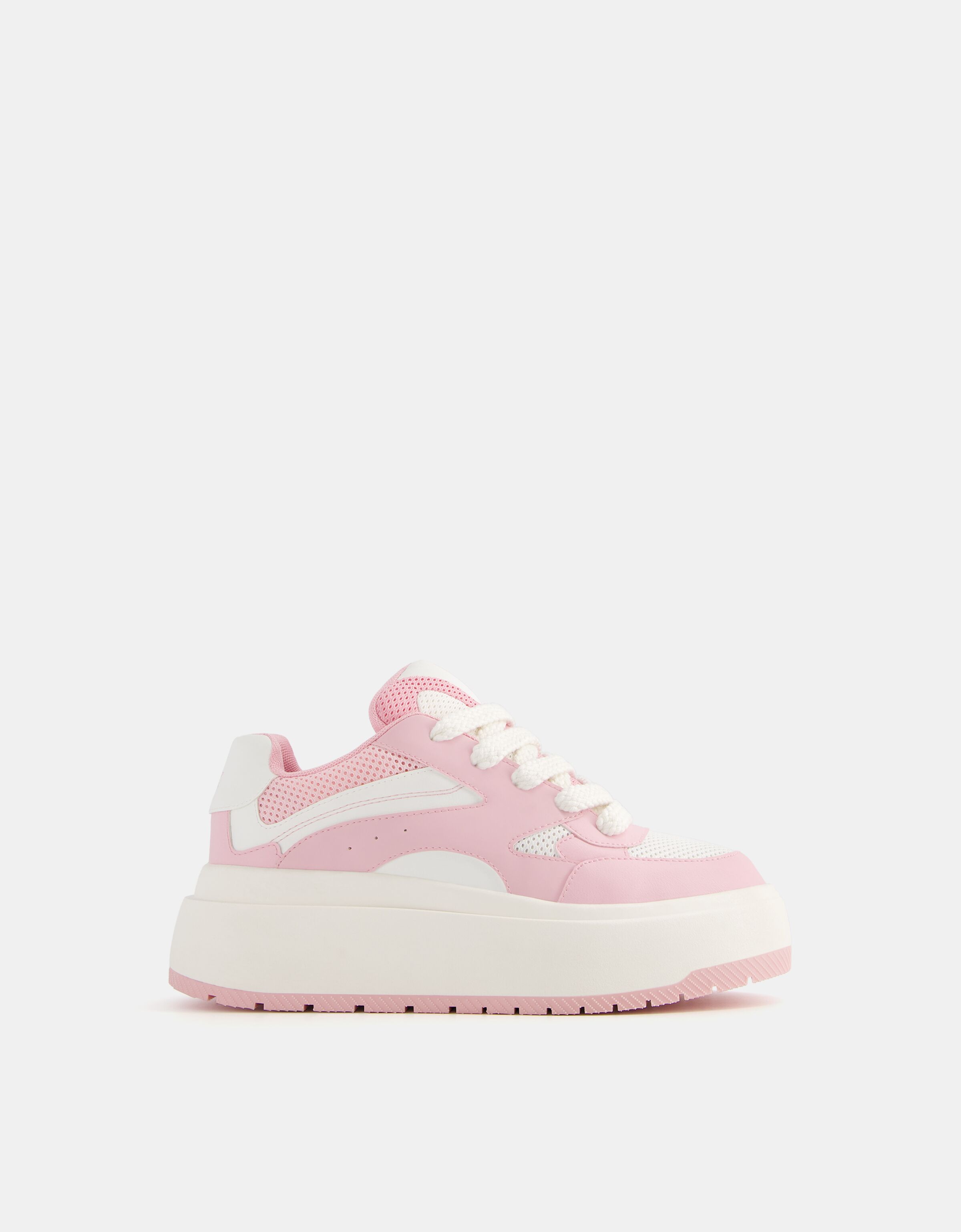 Zapatillas sales plataforma bershka