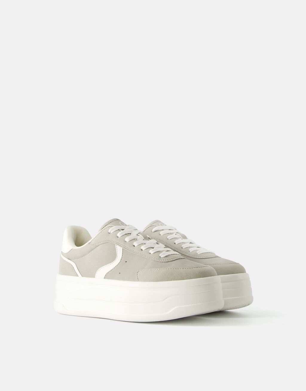 Zapatillas plataforma combinadas Zapatos BSK Teen Bershka