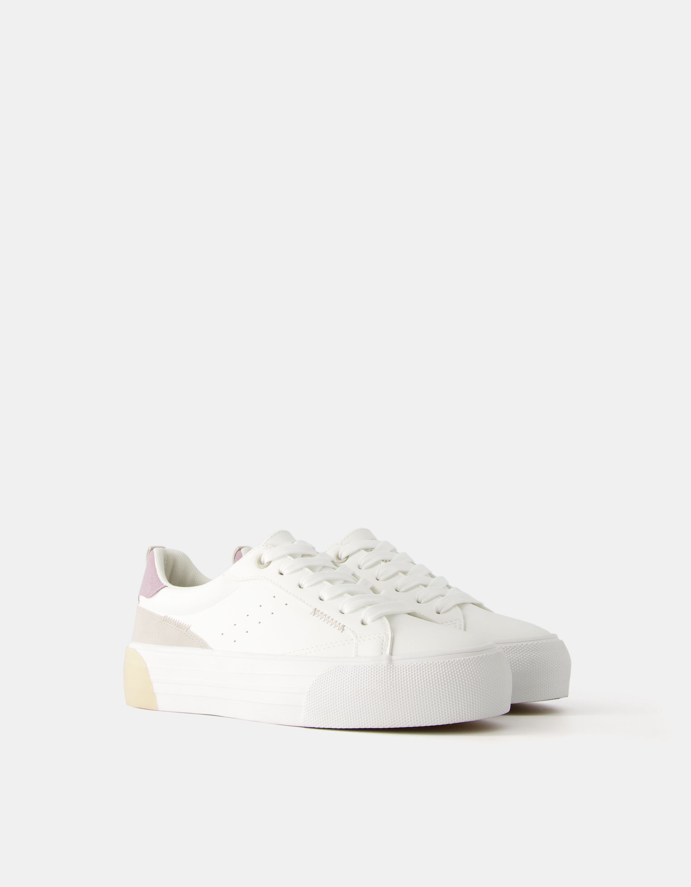 Bershka shoes white store