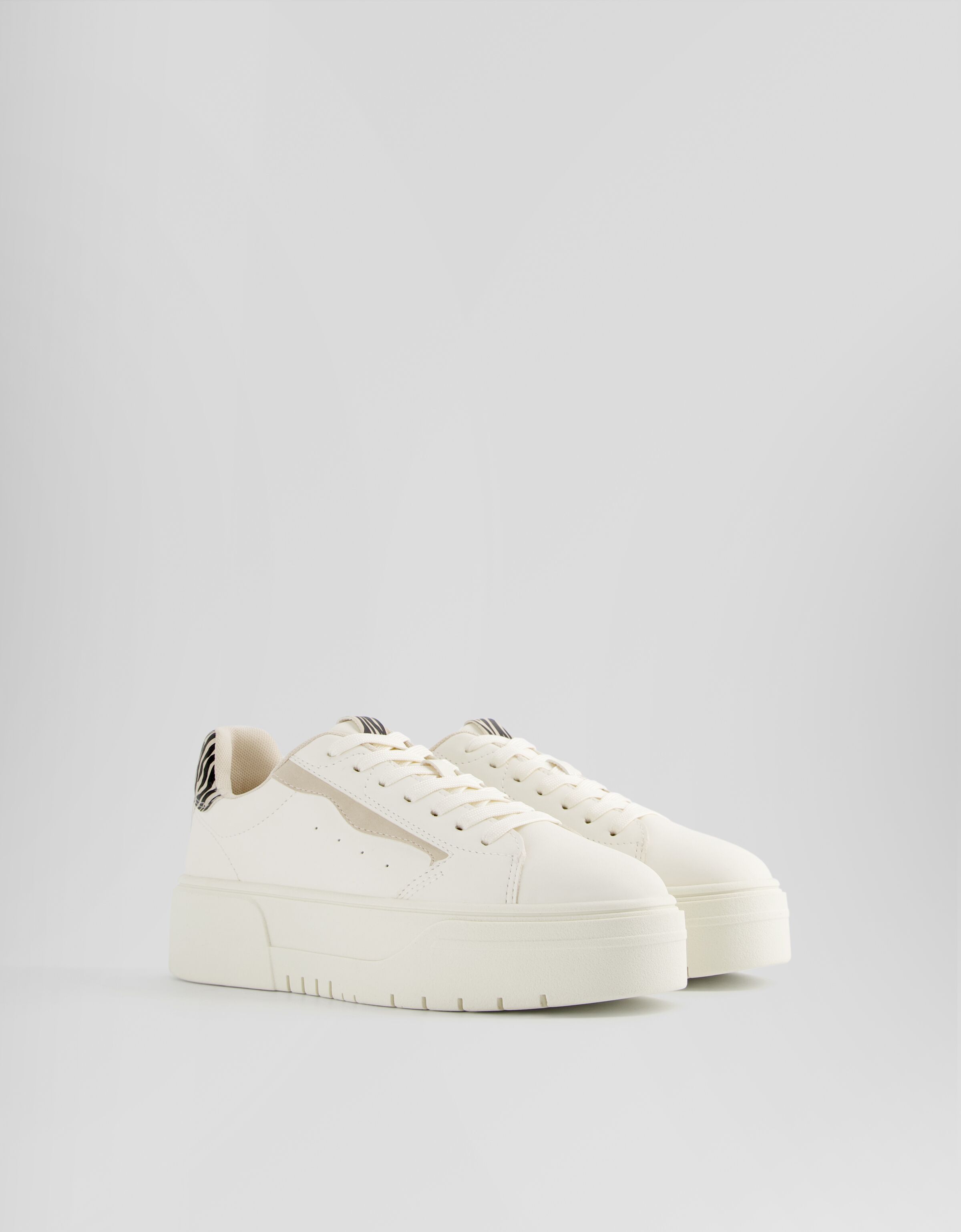 Bershka platform sneakers 2025