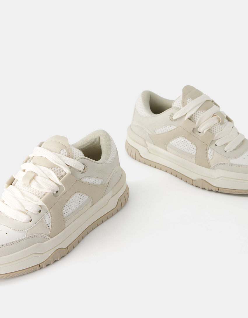 Sneaker im Skate-Stil mit mehreren Lagen-Kombiniert-2
