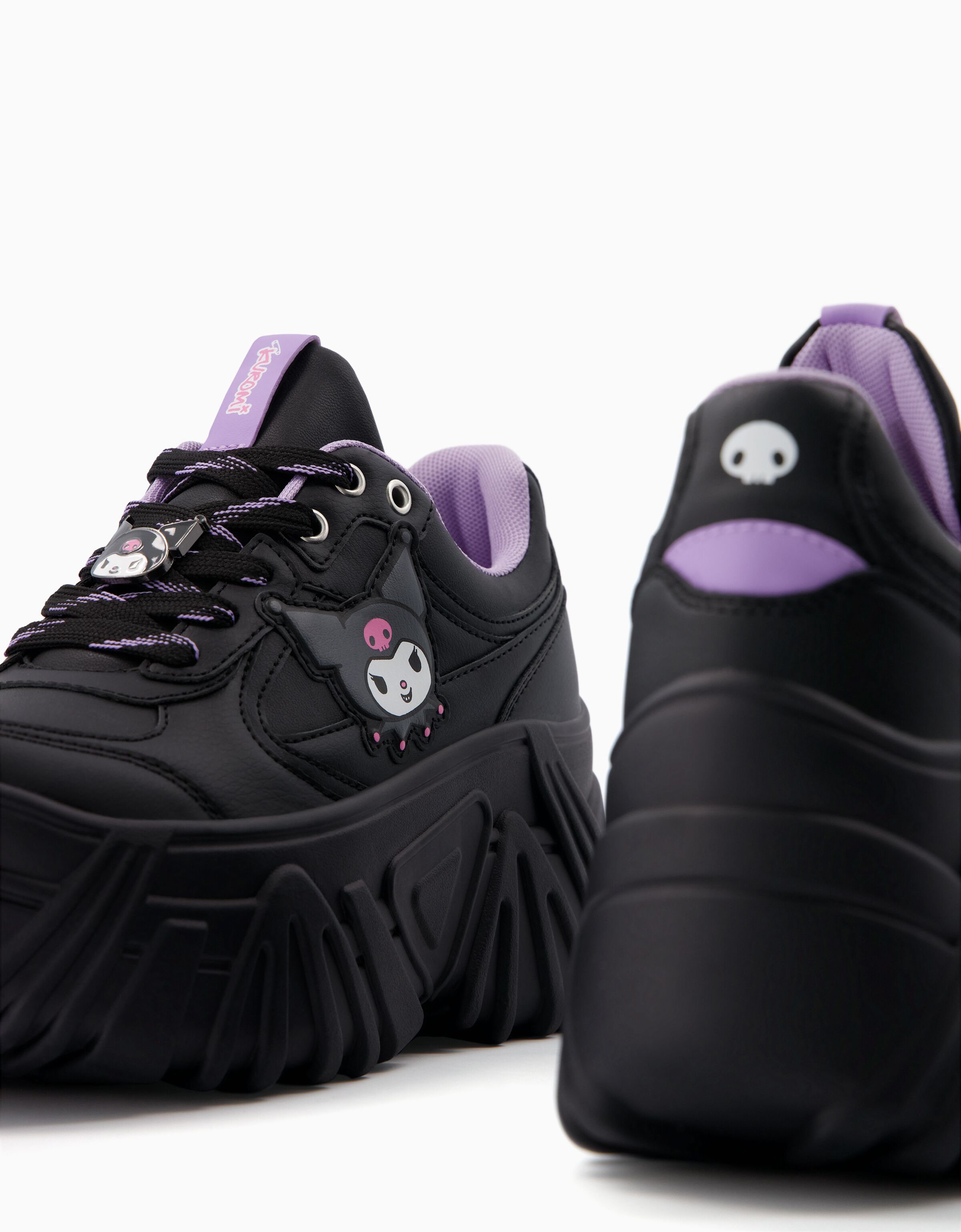Baskets plateforme Kuromi Femme Bershka