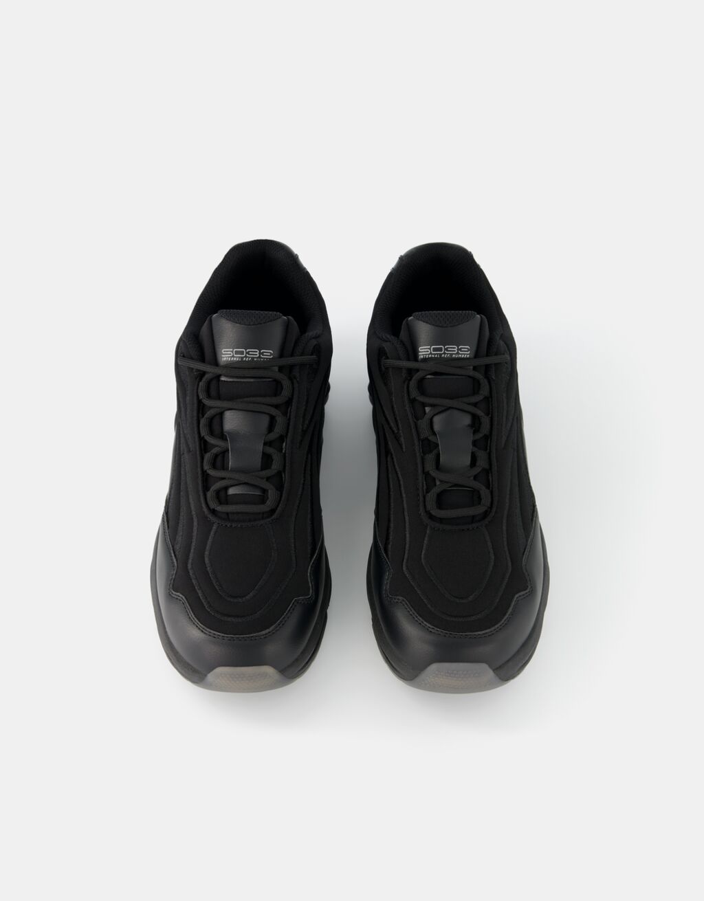 Sapatilhas sola marcas-Preto-5