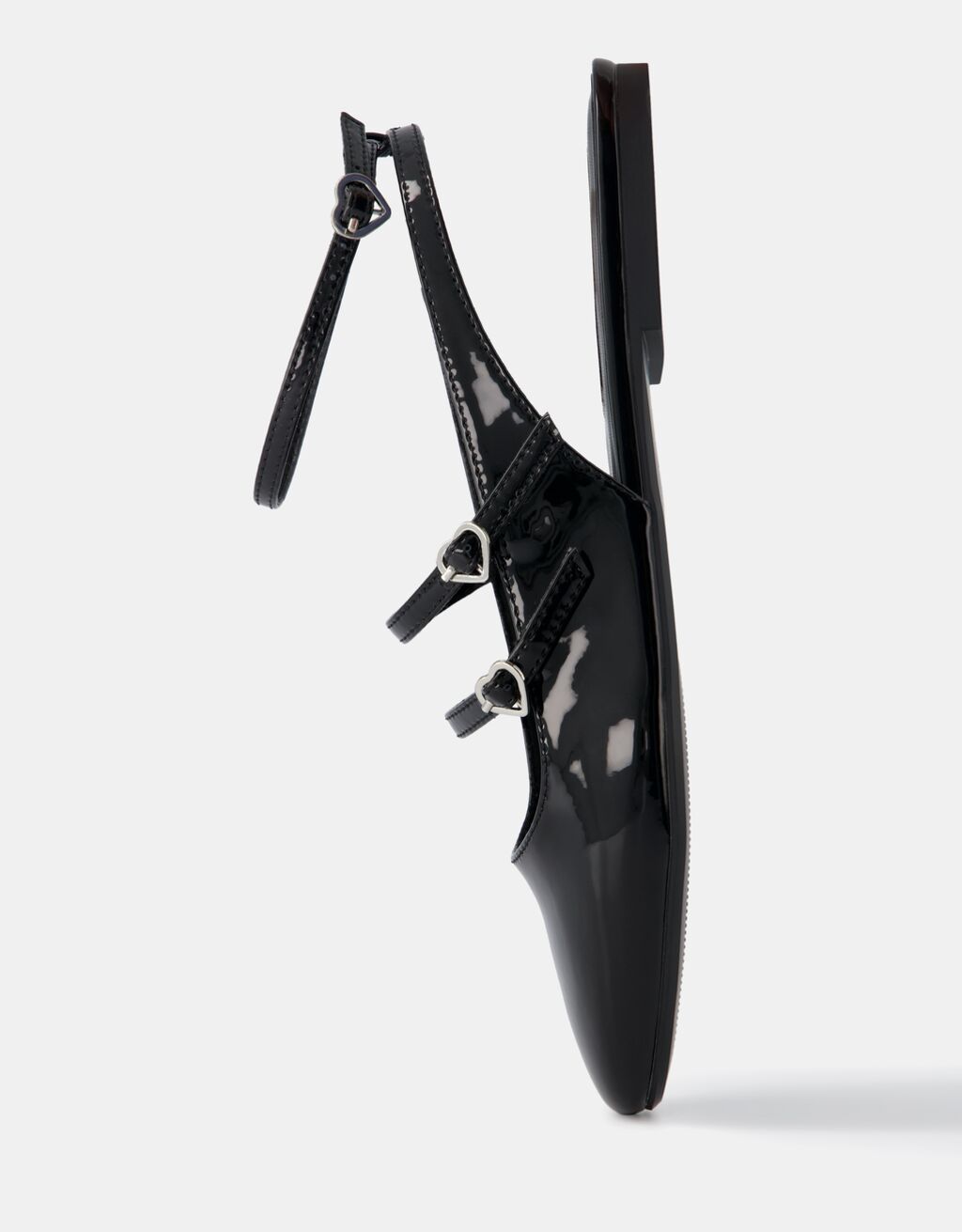 Tokalı Mary Jane babet-SİYAH-3