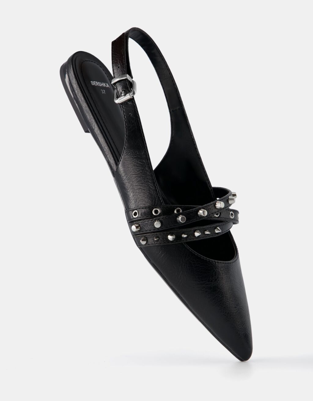 Ballerina cheap met hak