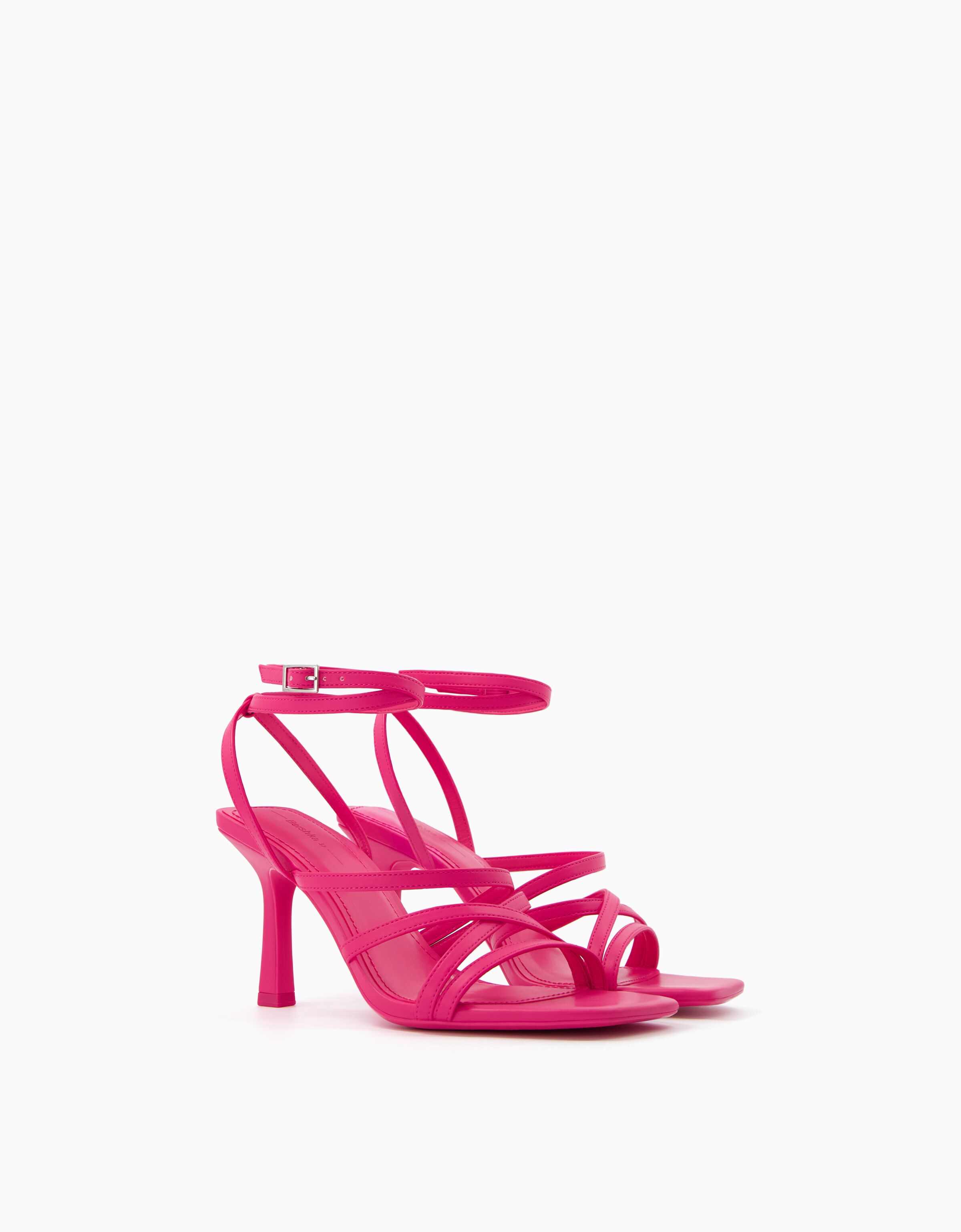 Bershka strappy sandals 2025