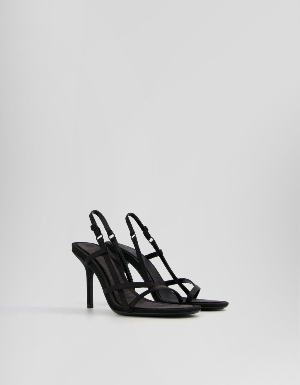 Sandales talon aiguille bride r glable Femme Bershka